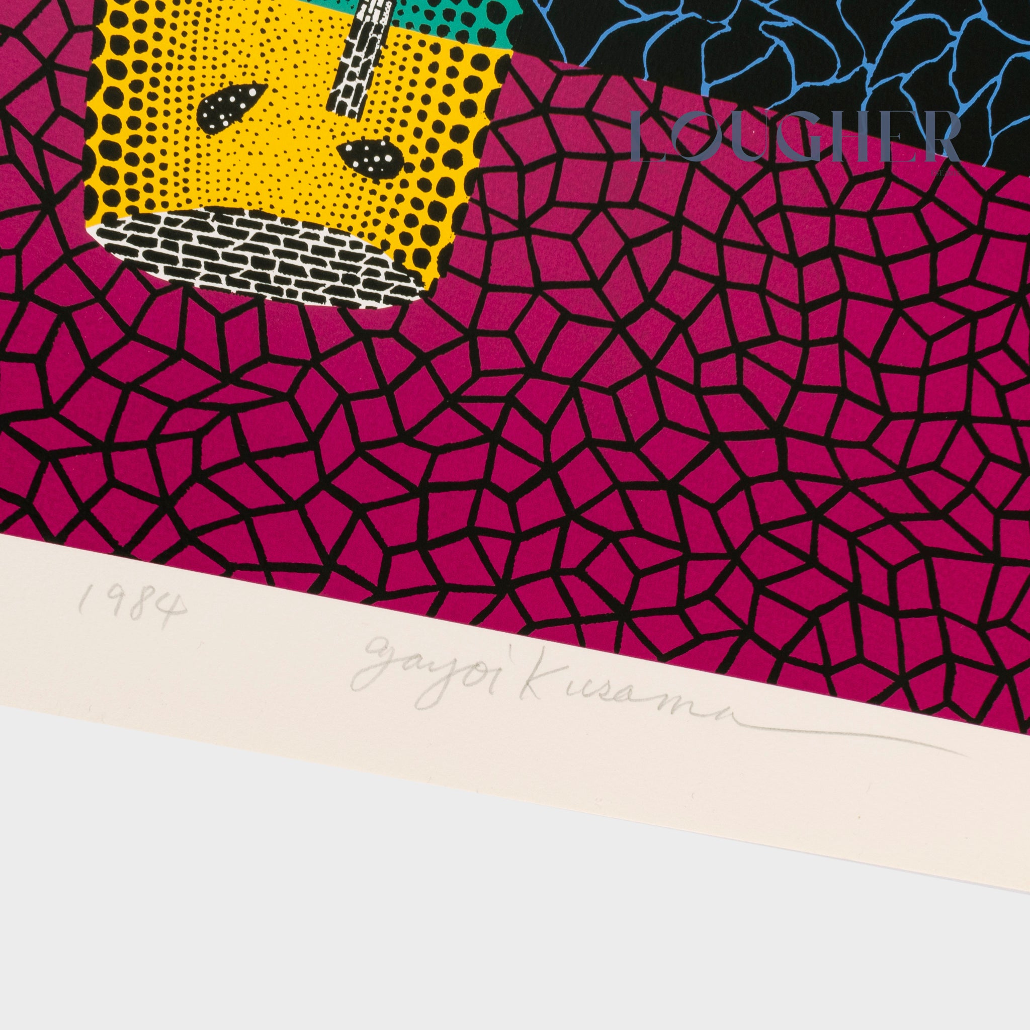 Yayoi Kusama, Lemon Squash, 1984 For Sale | Lougher Contemporary