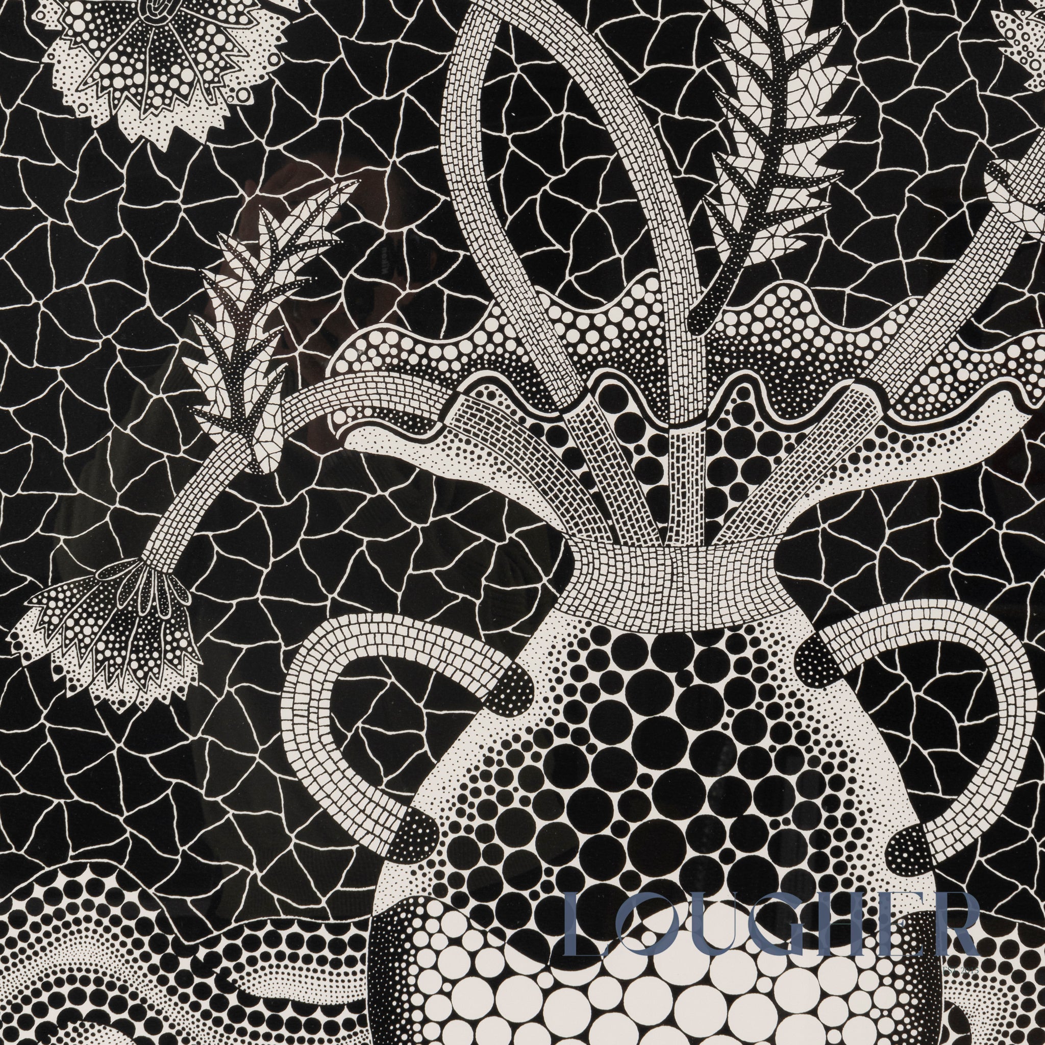 Yayoi Kusama, Flowers FW (Kusama 177), 1993 For Sale | Lougher Contemporary