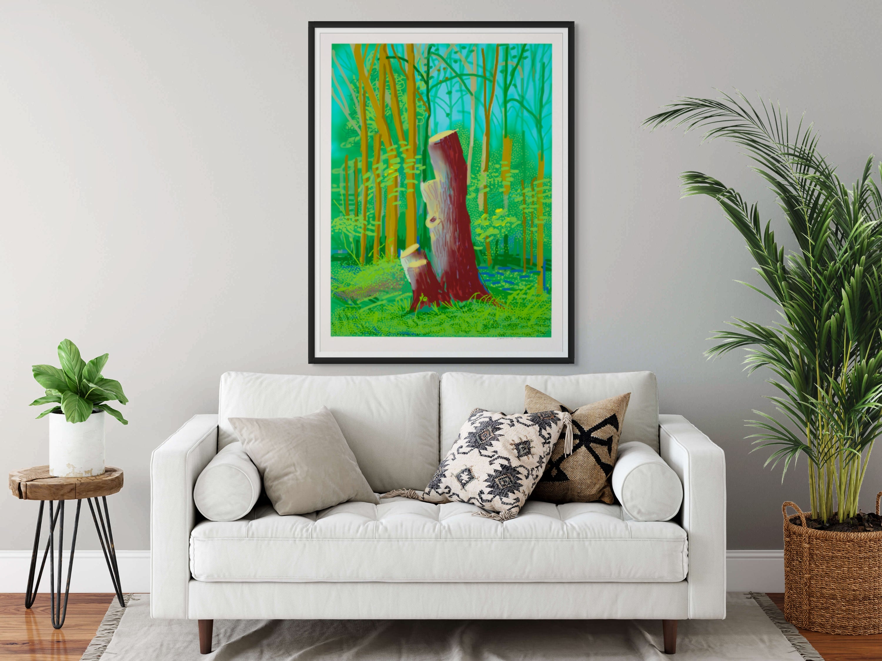 david hockney the arrival of spring