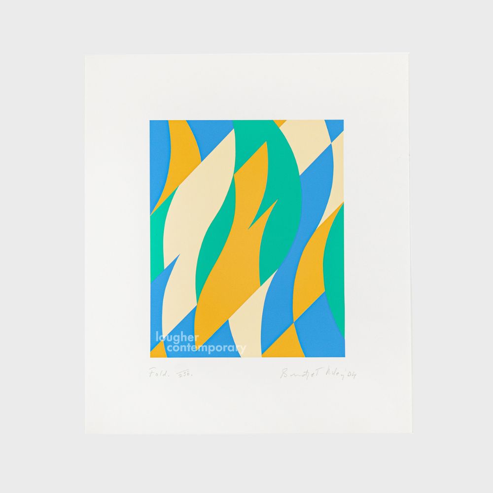 Bridget Riley, Fold, 2004 For Sale - Lougher Contemporary