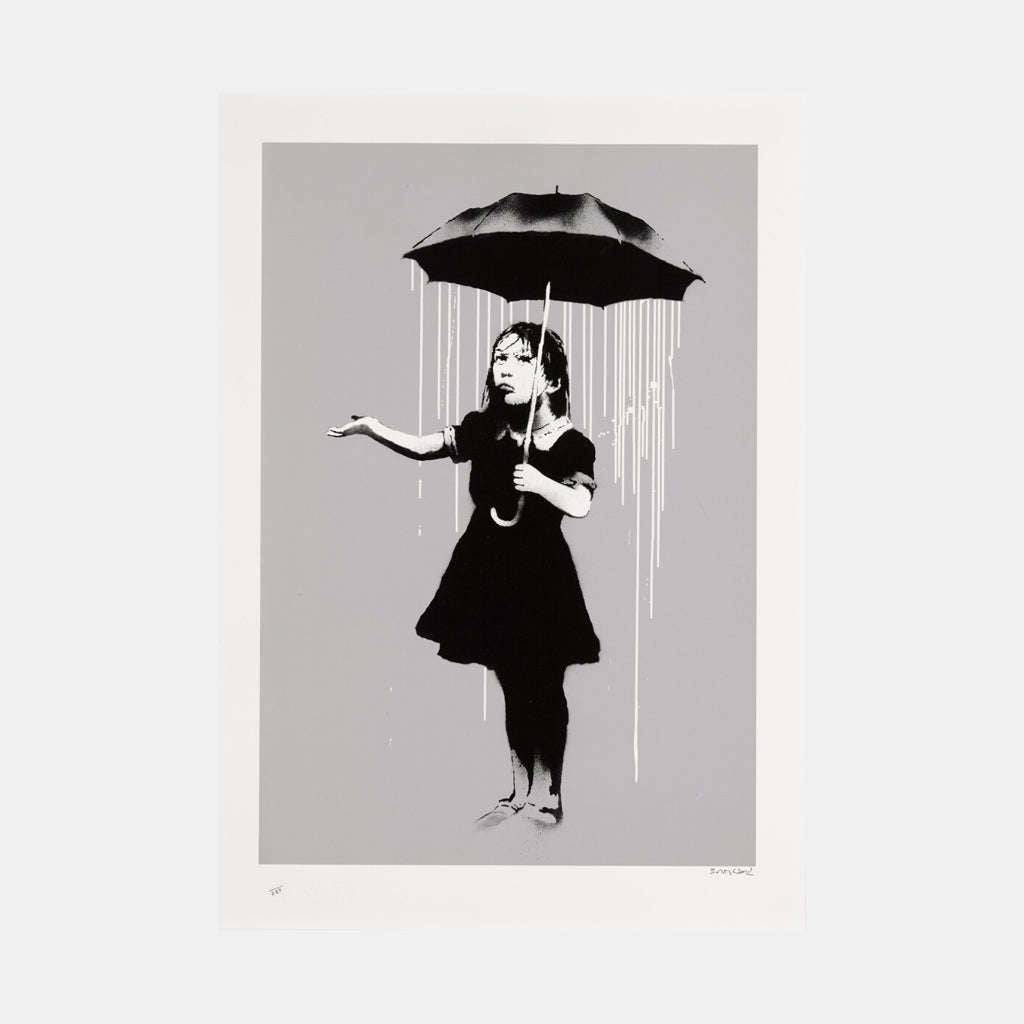 Limited edition Banksy Nola (White) 2008 print, exclusive art piece from the consignment collection.