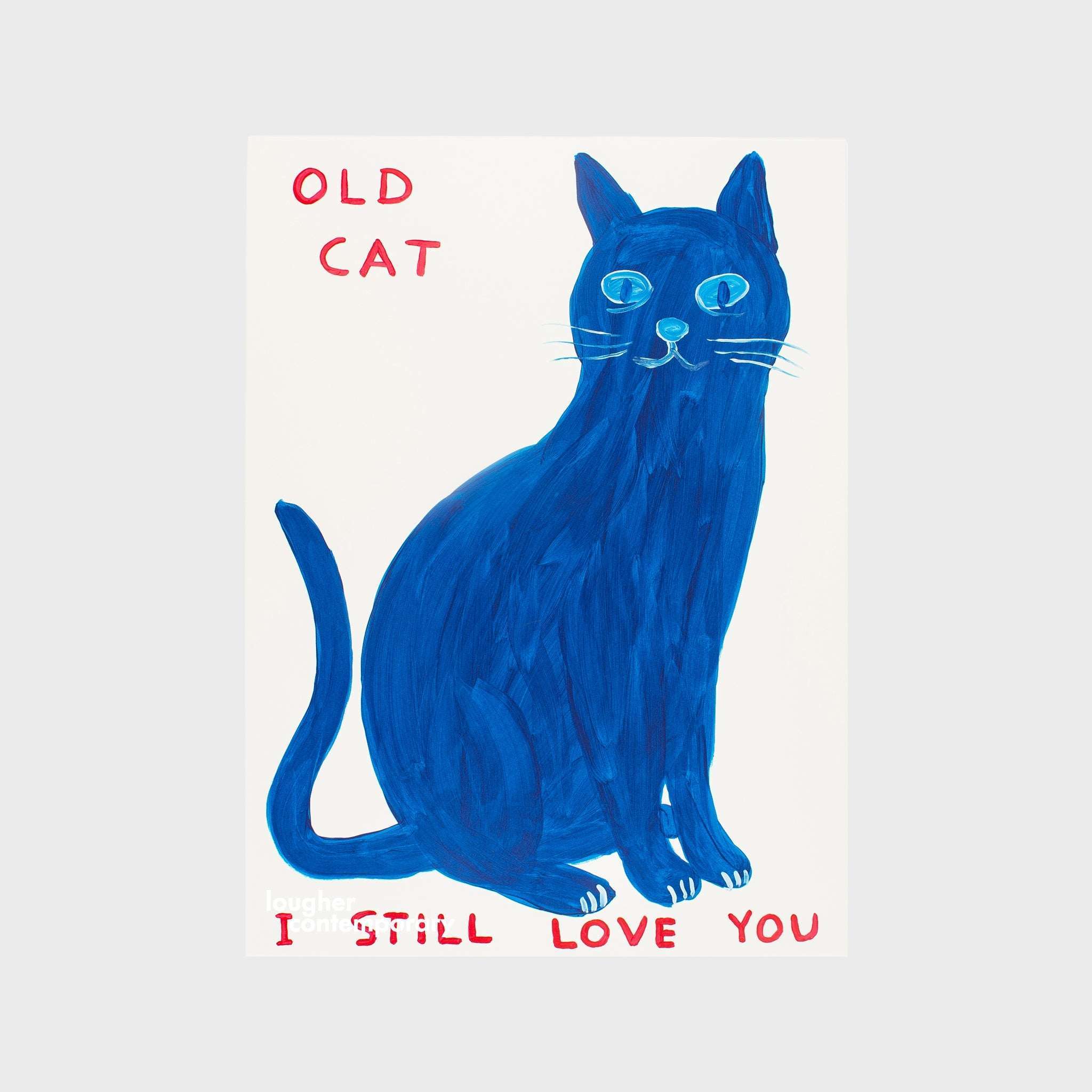 David Shrigley, Old Cat, 2022 For Sale - Lougher Contemporary