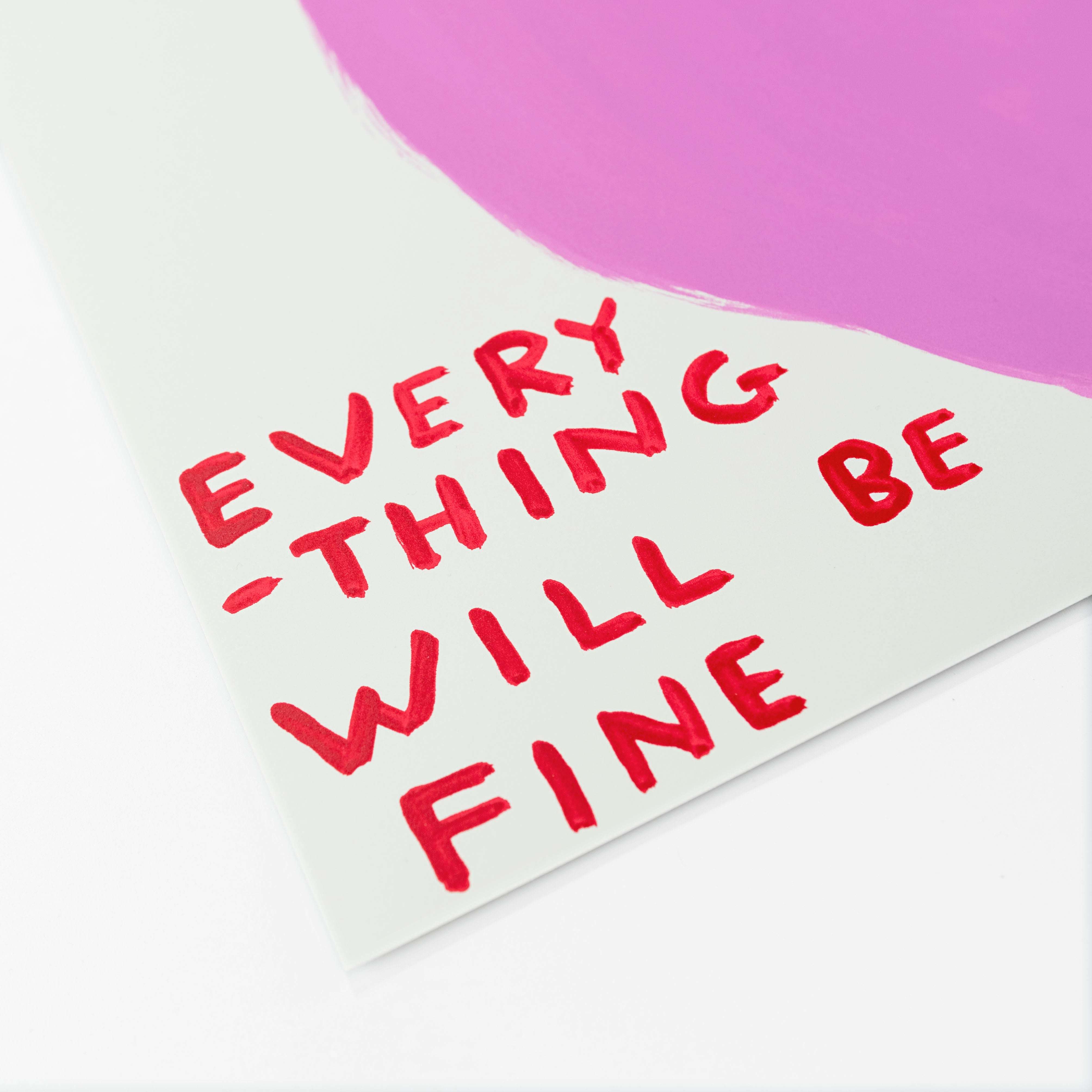 David Shrigley, Stop Panicking, 2021 For Sale - Lougher Contemporary