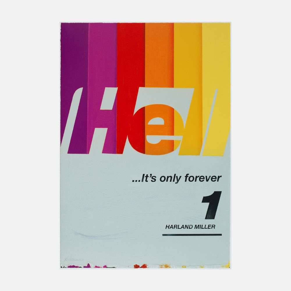 Harland Miller, Hell... It's Only Forever 1 (Small), 2020 For Sale - Lougher Contemporary