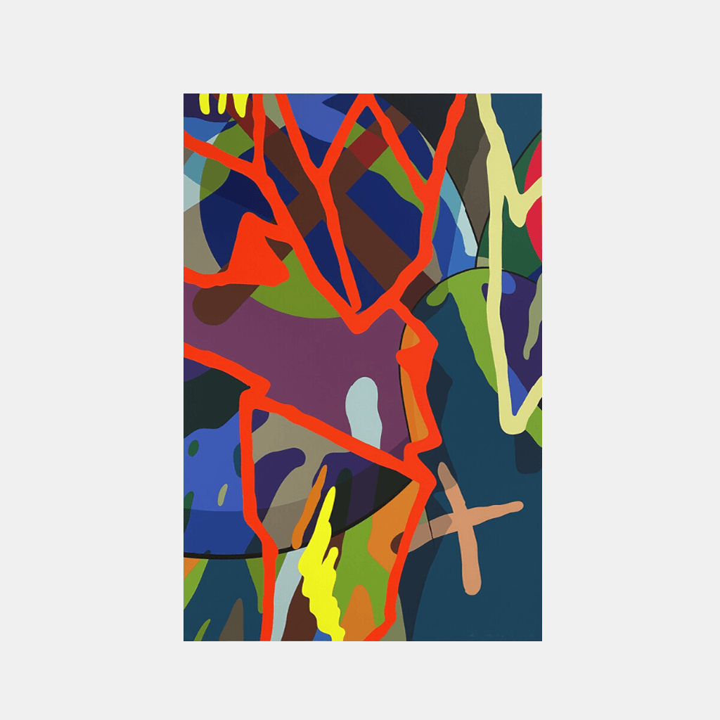 KAWS, Tension (Portfolio of Ten Prints), 2019 For Sale - Lougher Contemporary