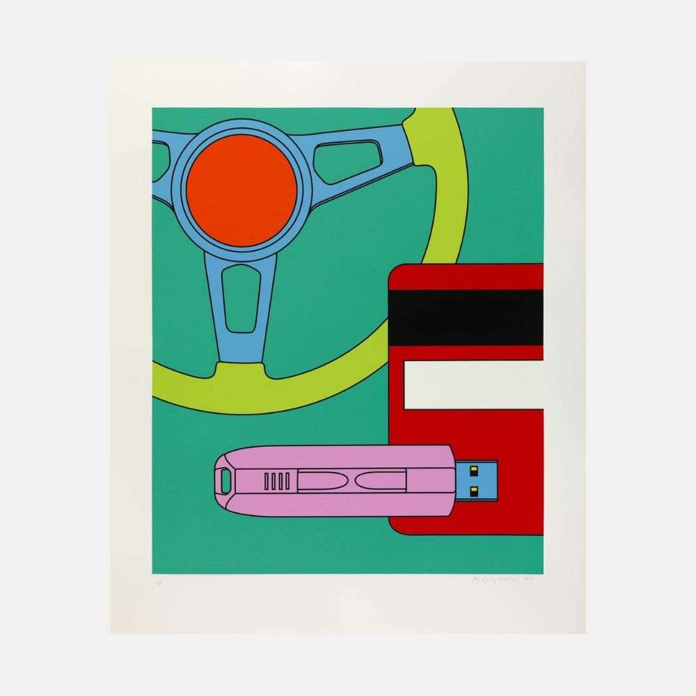 Michael Craig-Martin, Intimate Relations II (full set of 3), 2021 For Sale - Lougher Contemporary
