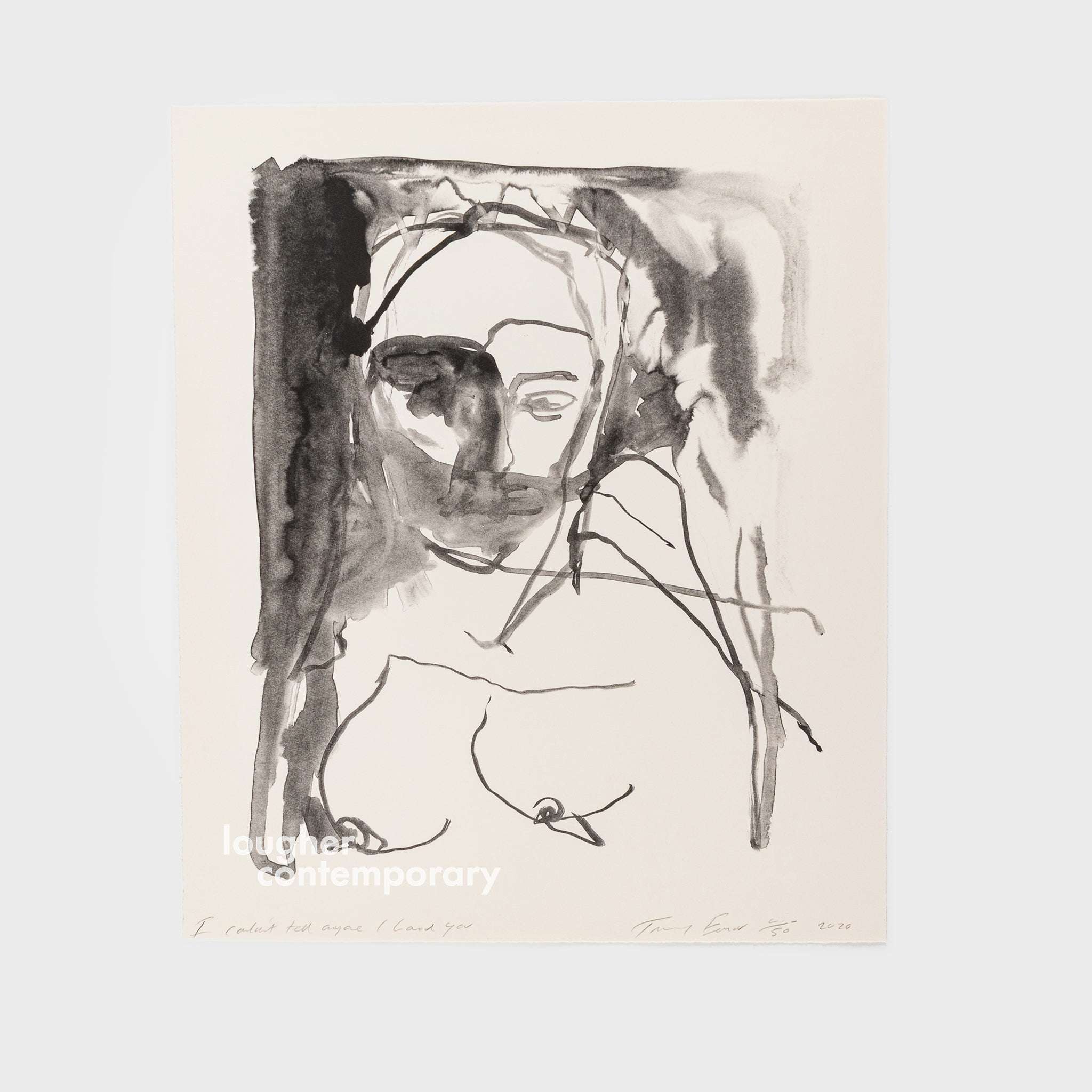 Tracey Emin, I Couldn't Tell Anyone I Loved You, 2020 For Sale - Lougher Contemporary