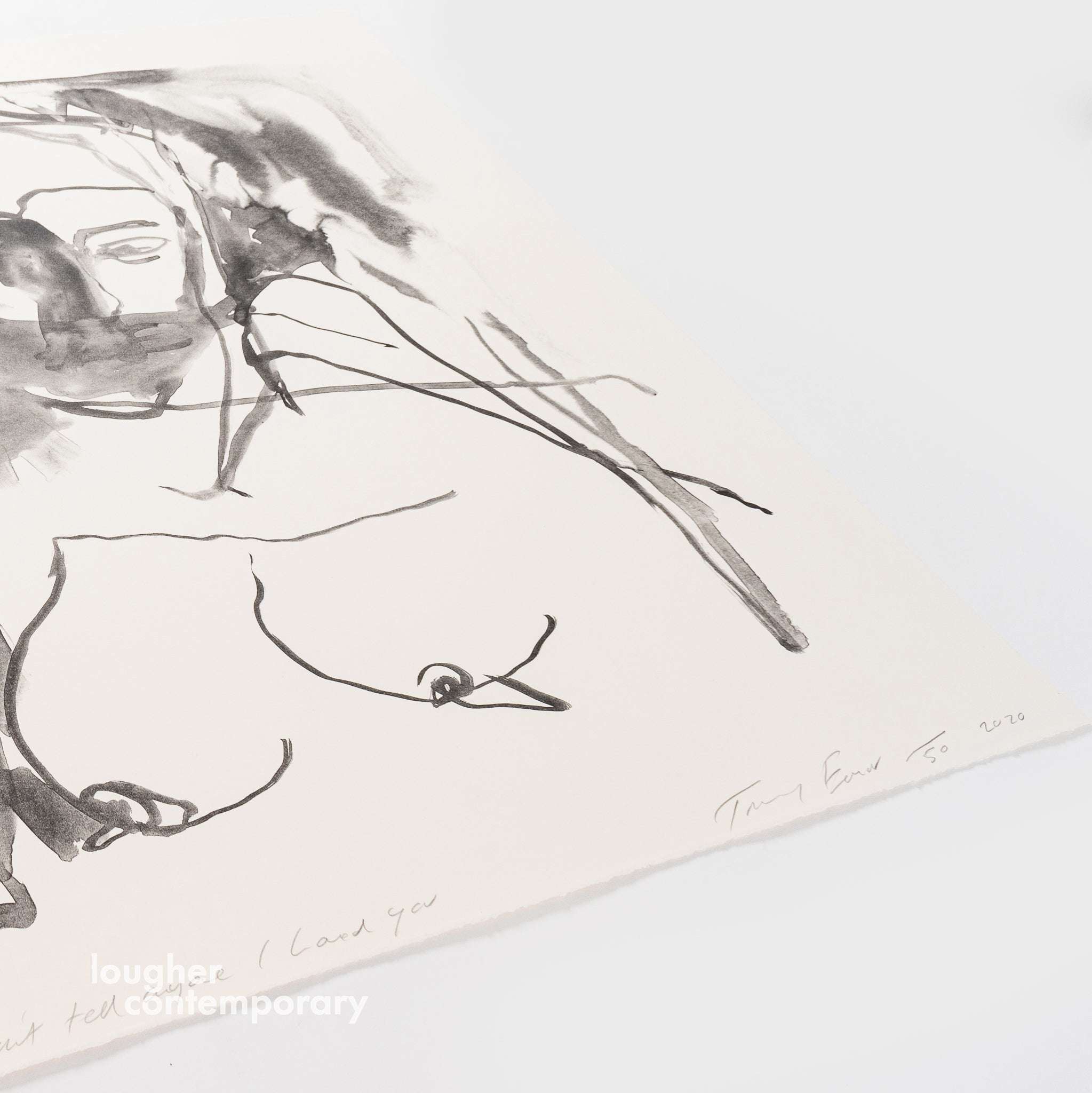 Tracey Emin, I Couldn't Tell Anyone I Loved You, 2020 For Sale - Lougher Contemporary