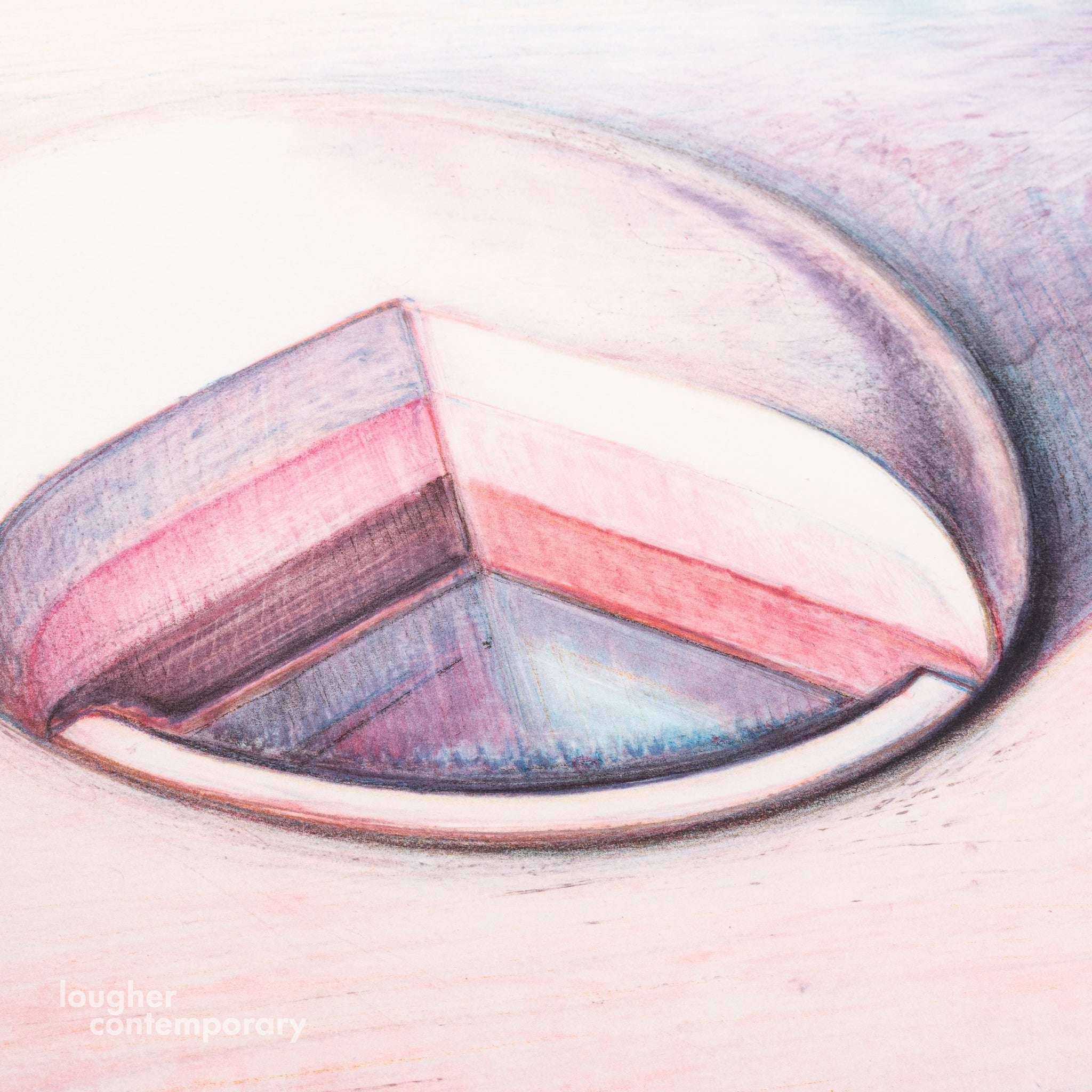 Wayne Thiebaud, Neapolitan Pie, 1990 For Sale - Lougher Contemporary