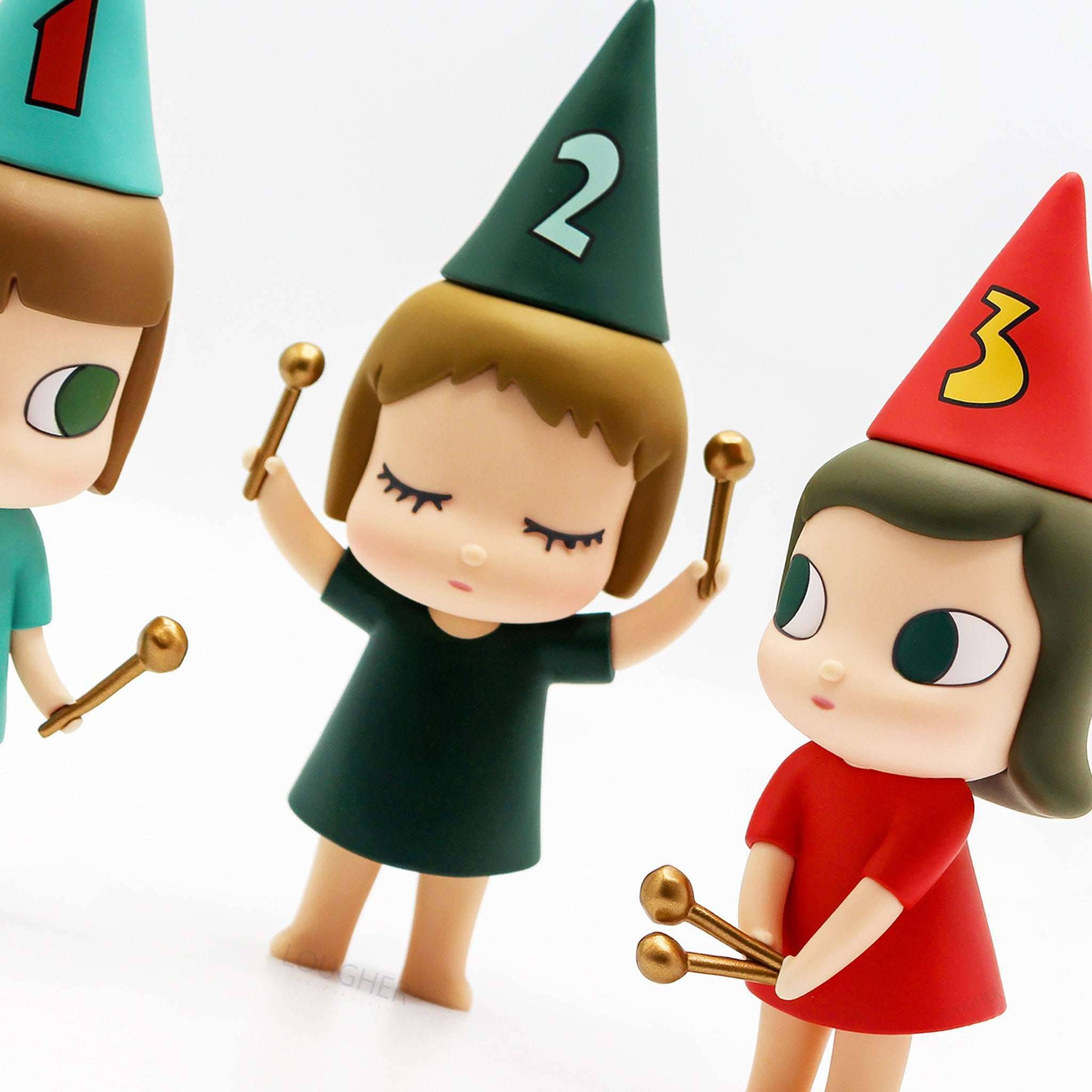 Yoshitomo Nara, 123 Drumming Girls, 2020 For Sale - Lougher Contemporary