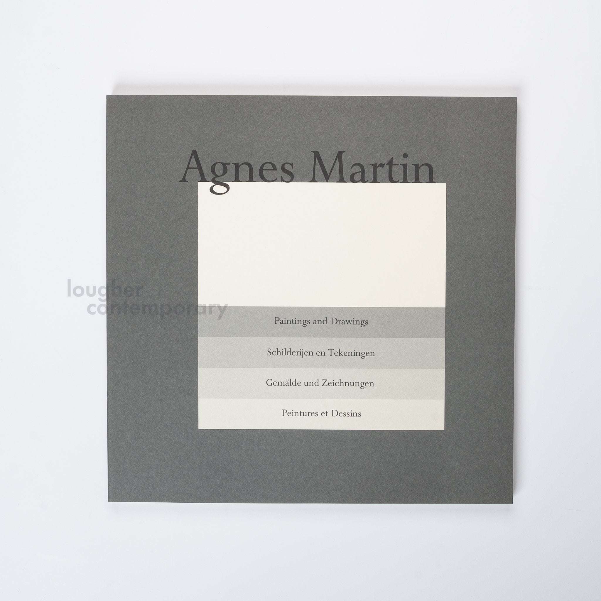 Agnes Martin, Set of 3 Lithographs from Untitled (from Paintings and Drawings: 1974-1990), 1993 For Sale - Lougher Contemporary