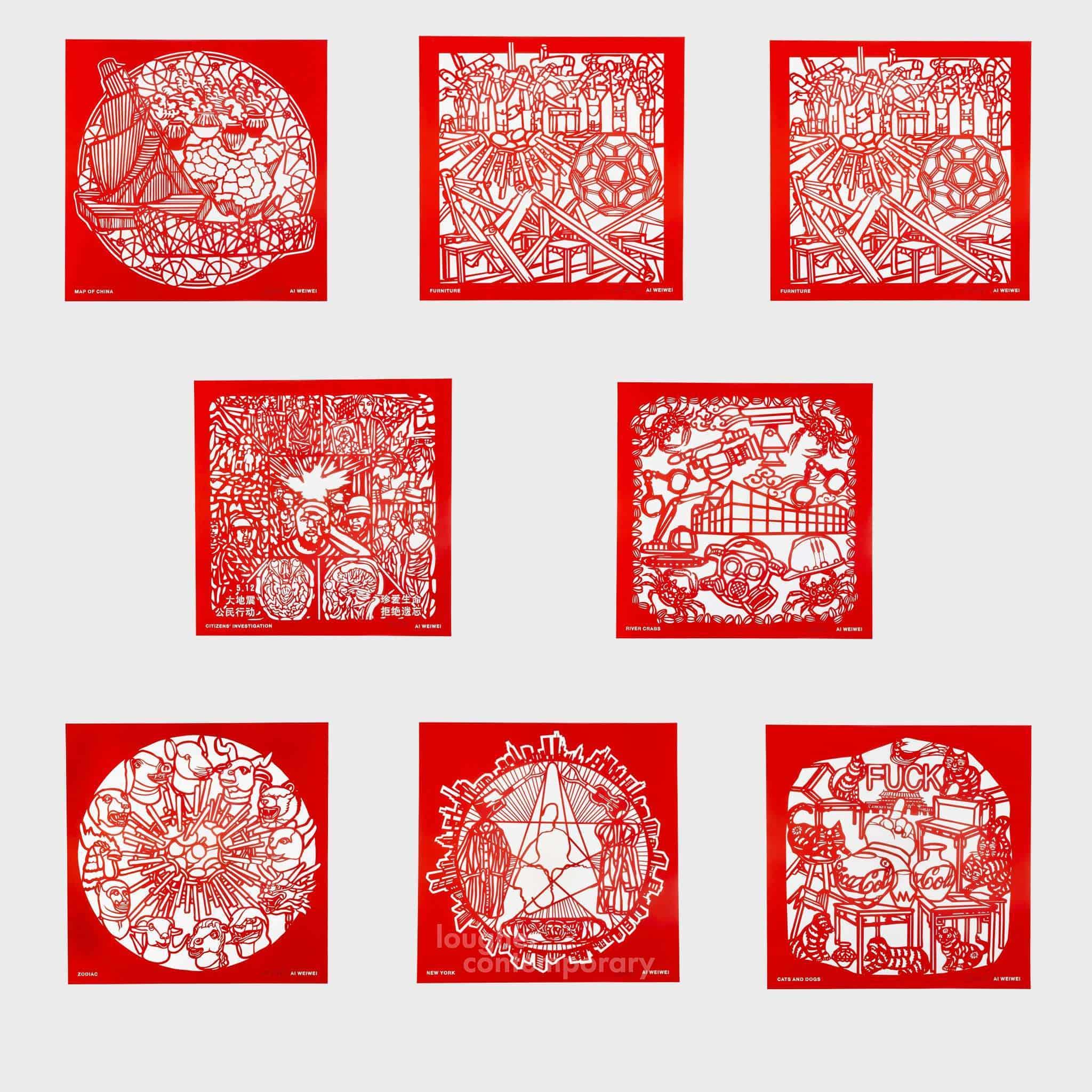 Ai Weiwei, The Papercut Portfolio, 2019 For Sale - Lougher Contemporary