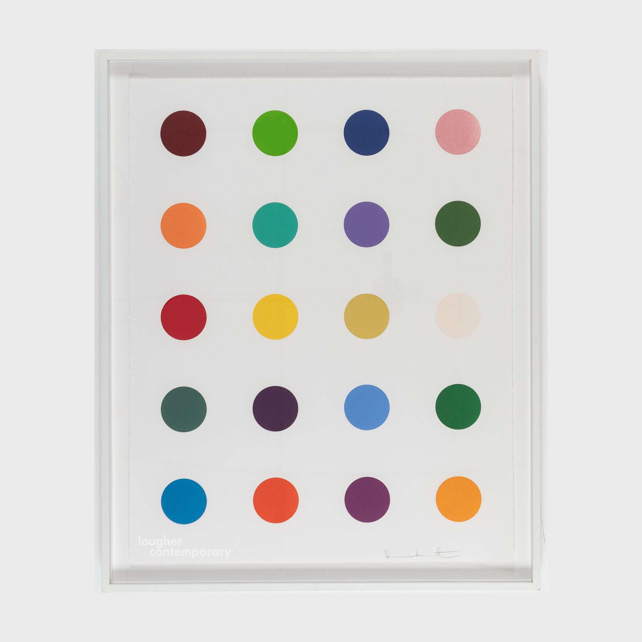 Damien Hirst, Ala Met, from 40 Woodcut Spots, 2011 For Sale - Lougher Contemporary