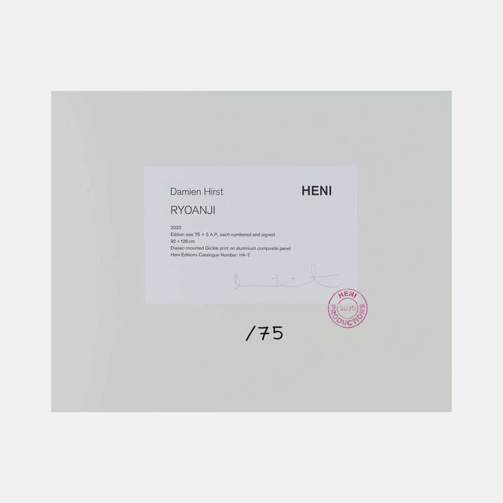 Damien Hirst, H4-7 Ryoanji, 2020 For Sale - Lougher Contemporary