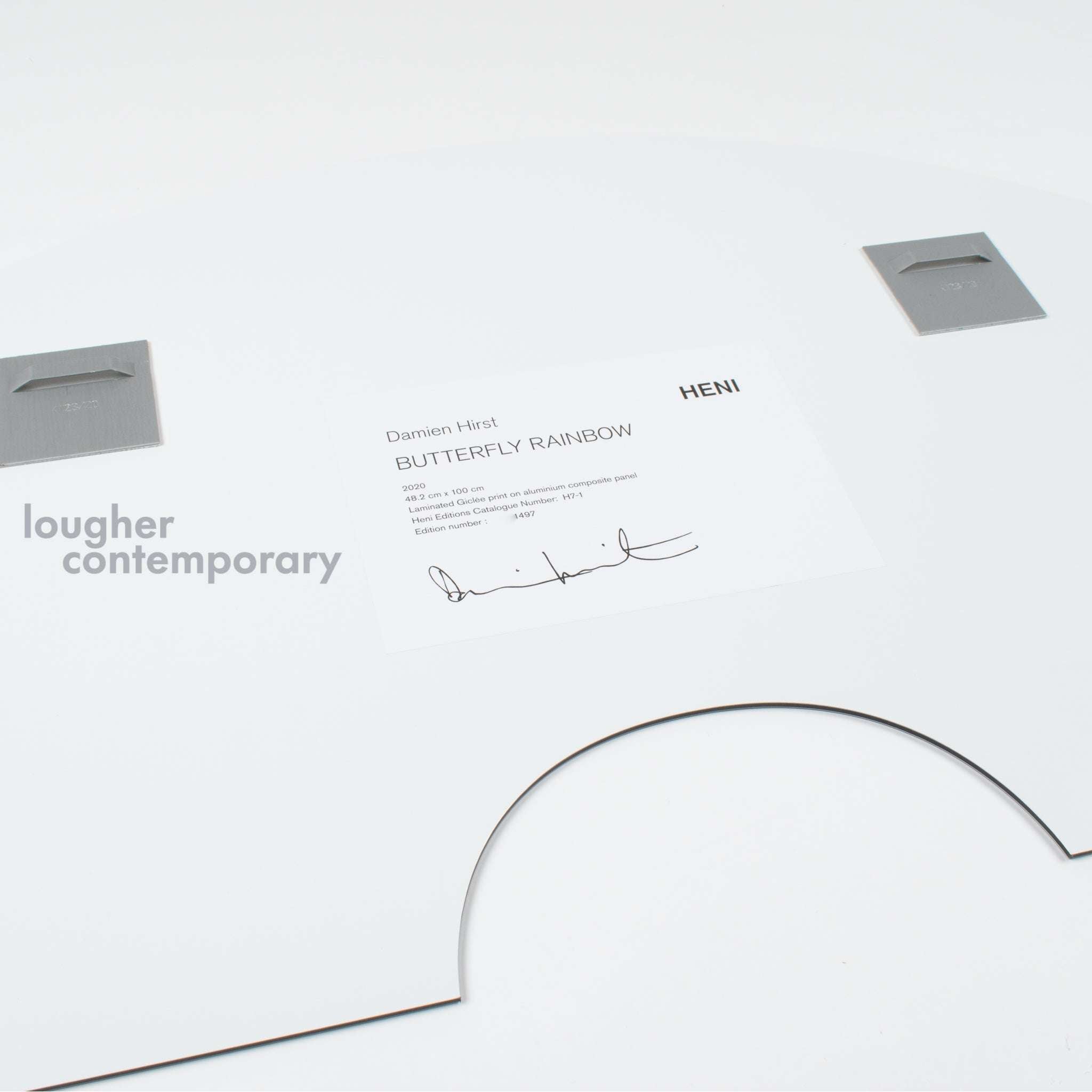 Damien Hirst, H7-1 Butterfly Rainbow (Large), 2020 For Sale - Lougher Contemporary