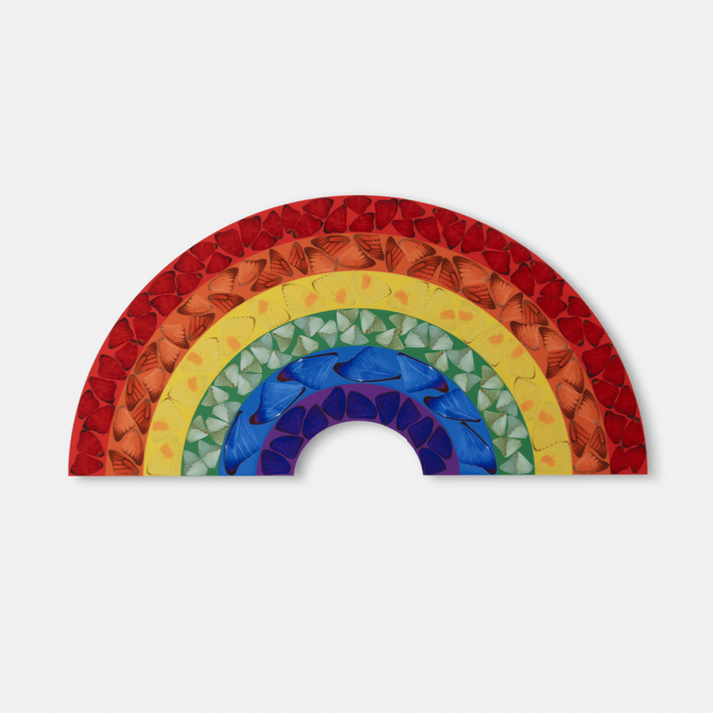 Damien Hirst, H7-2 Butterfly Rainbow (Small), 2020 For Sale - Lougher Contemporary