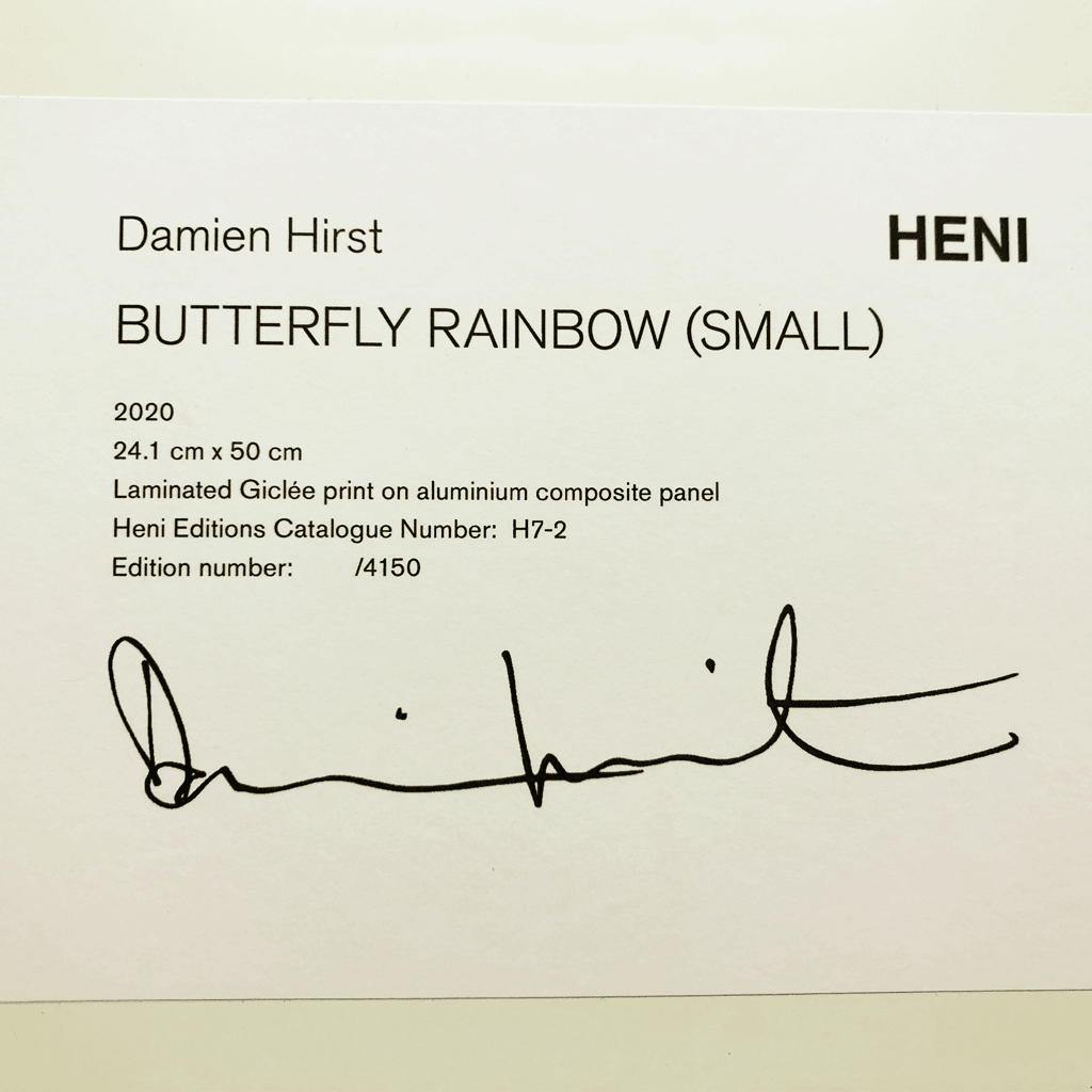 Damien Hirst, H7-2 Butterfly Rainbow (Small), 2020 For Sale - Lougher Contemporary