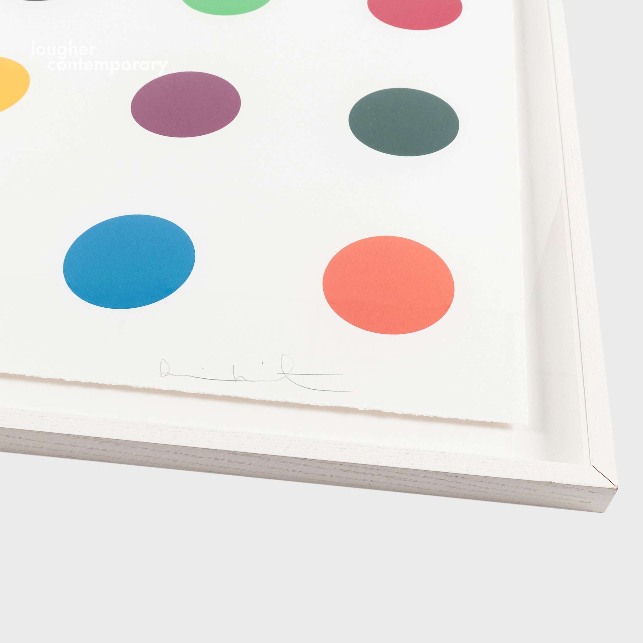 Damien Hirst, Methionine, from 12 Woodcut Spots, 2010 For Sale - Lougher Contemporary