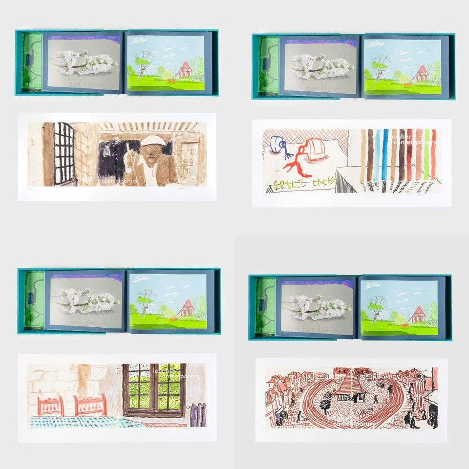 David Hockney, 220 for 2020 (Complete set of 4), 2020 For Sale - Lougher Contemporary