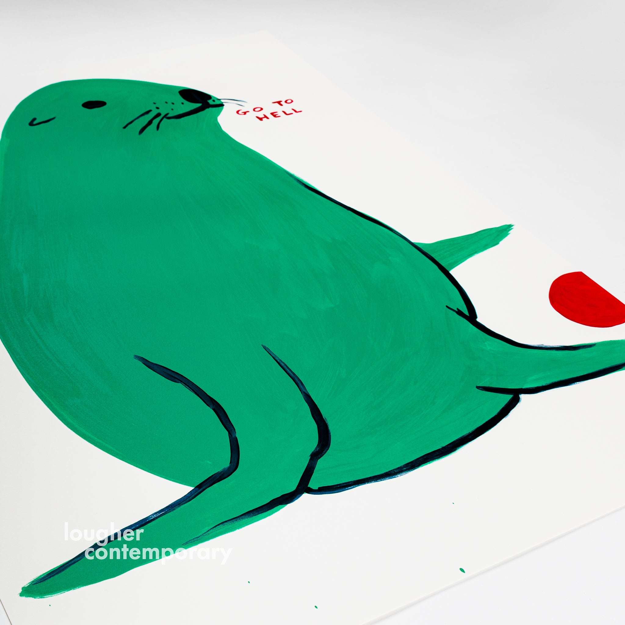 David Shrigley, Balance The Ball On Your Nose, 2022 For Sale - Lougher Contemporary