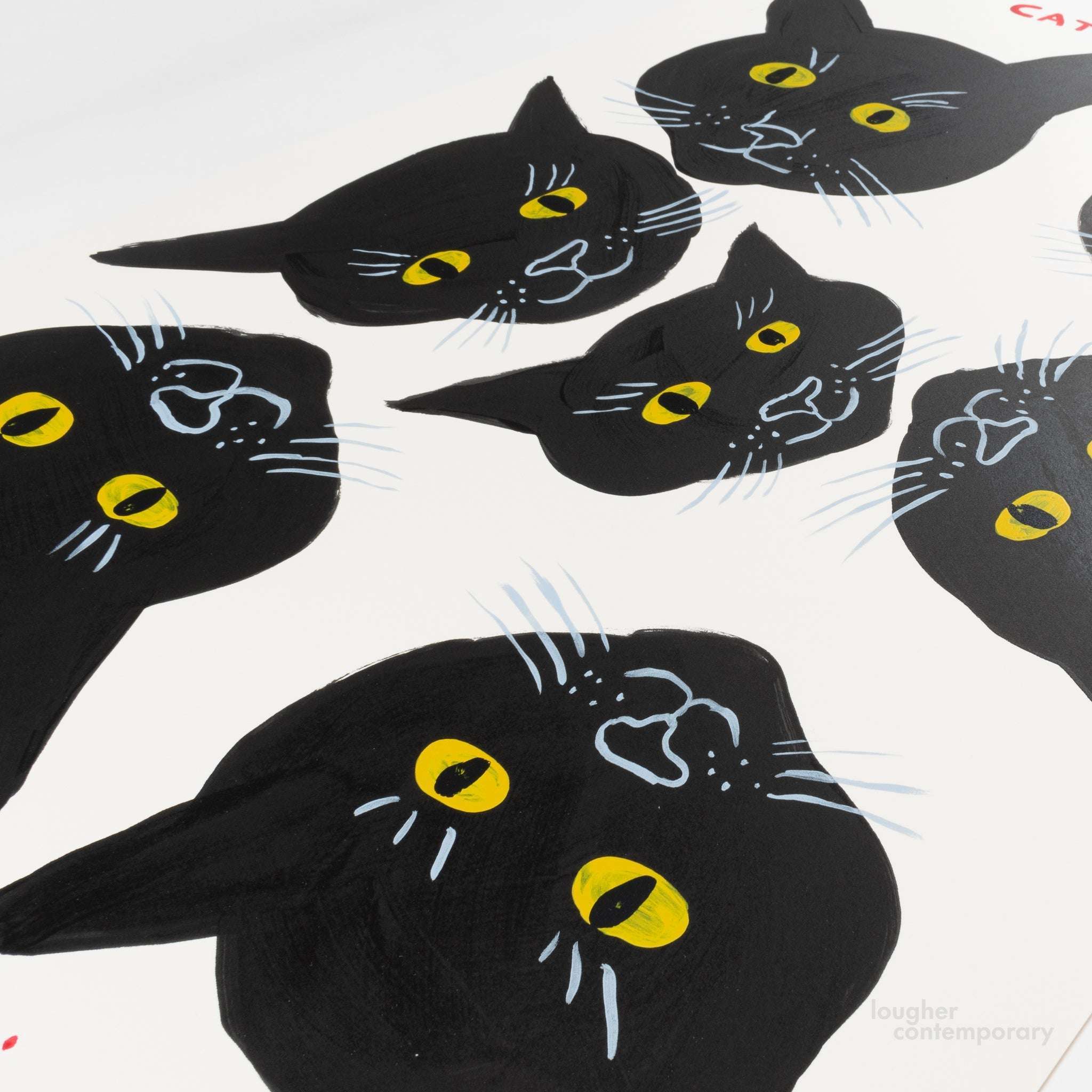 David Shrigley, Black Cats, 2021 For Sale - Lougher Contemporary