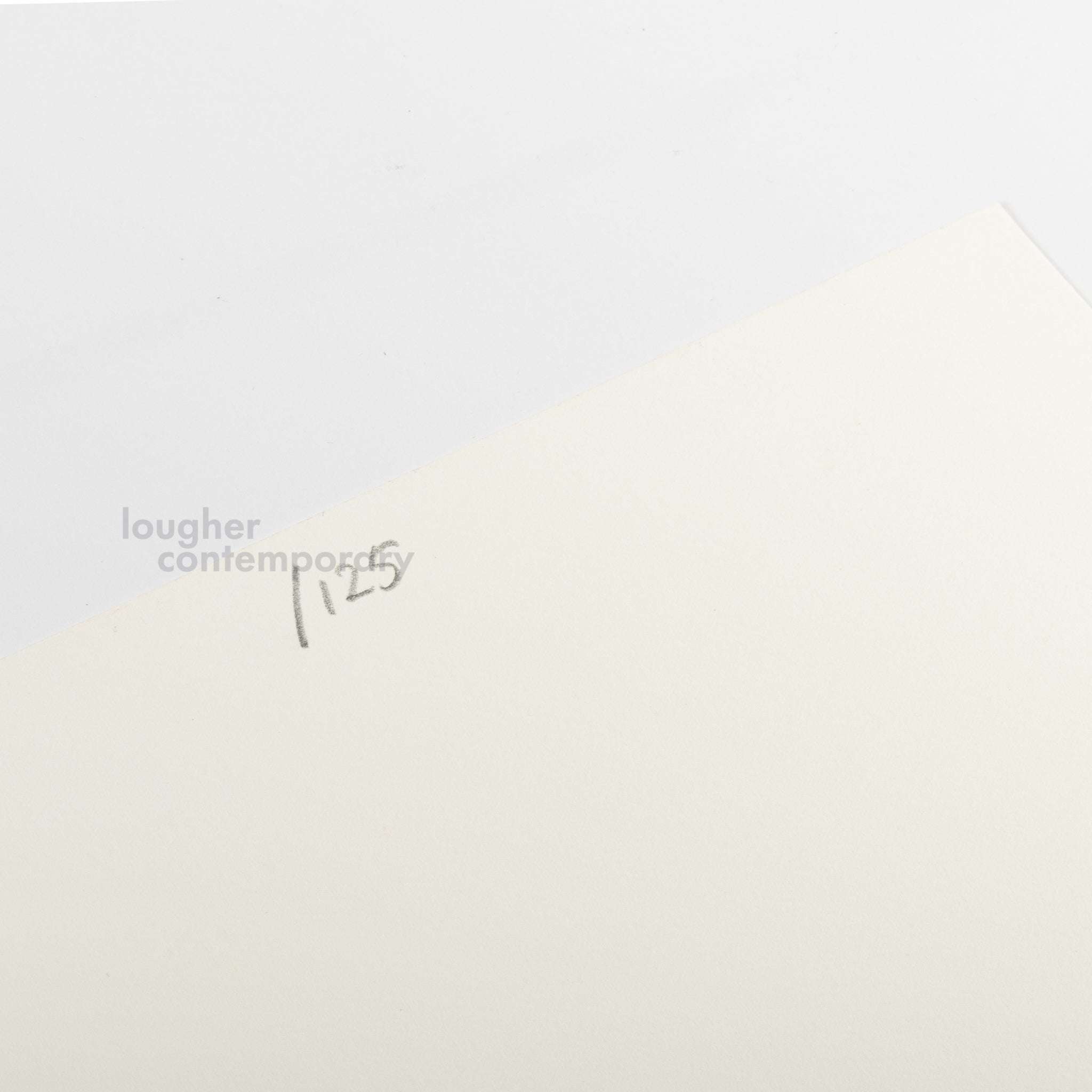 Limited edition David Shrigley print titled "Fuck" from 2021, featuring bold, black text on white paper.
