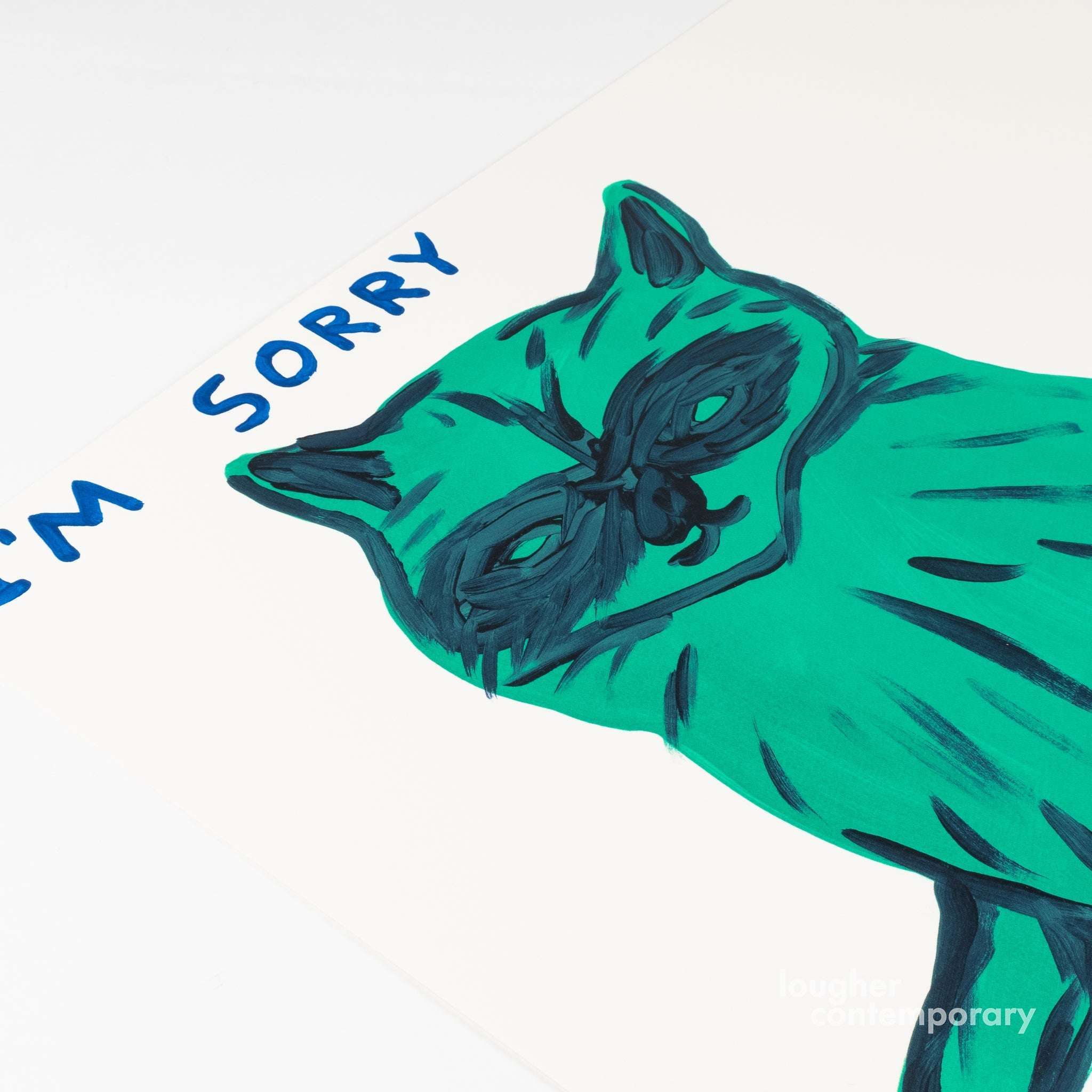 David Shrigley, I'm Sorry I Can't Promise It Won't Happen Again, 2021 For Sale - Lougher Contemporary