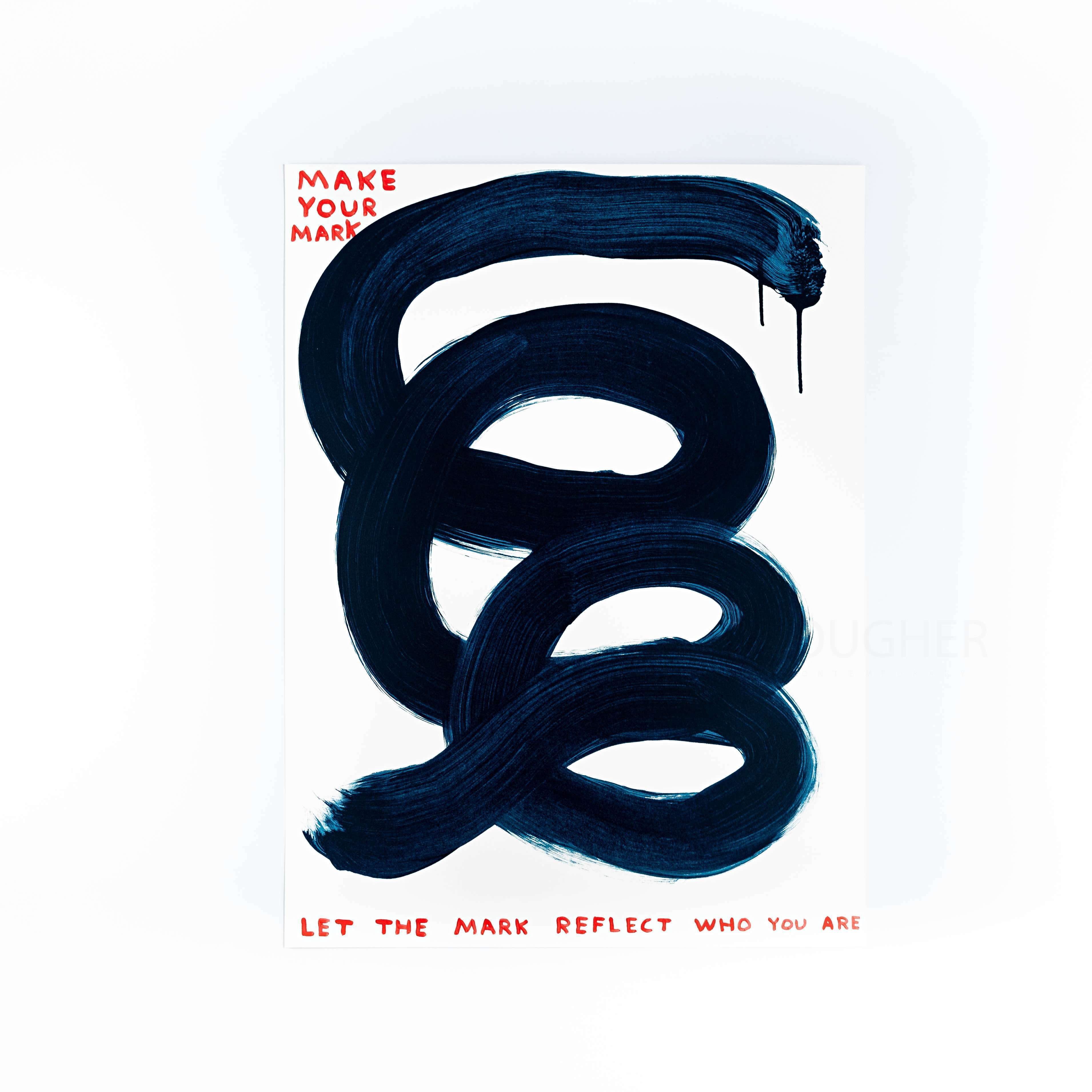 David Shrigley, Make Your Mark, 2020 For Sale - Lougher Contemporary