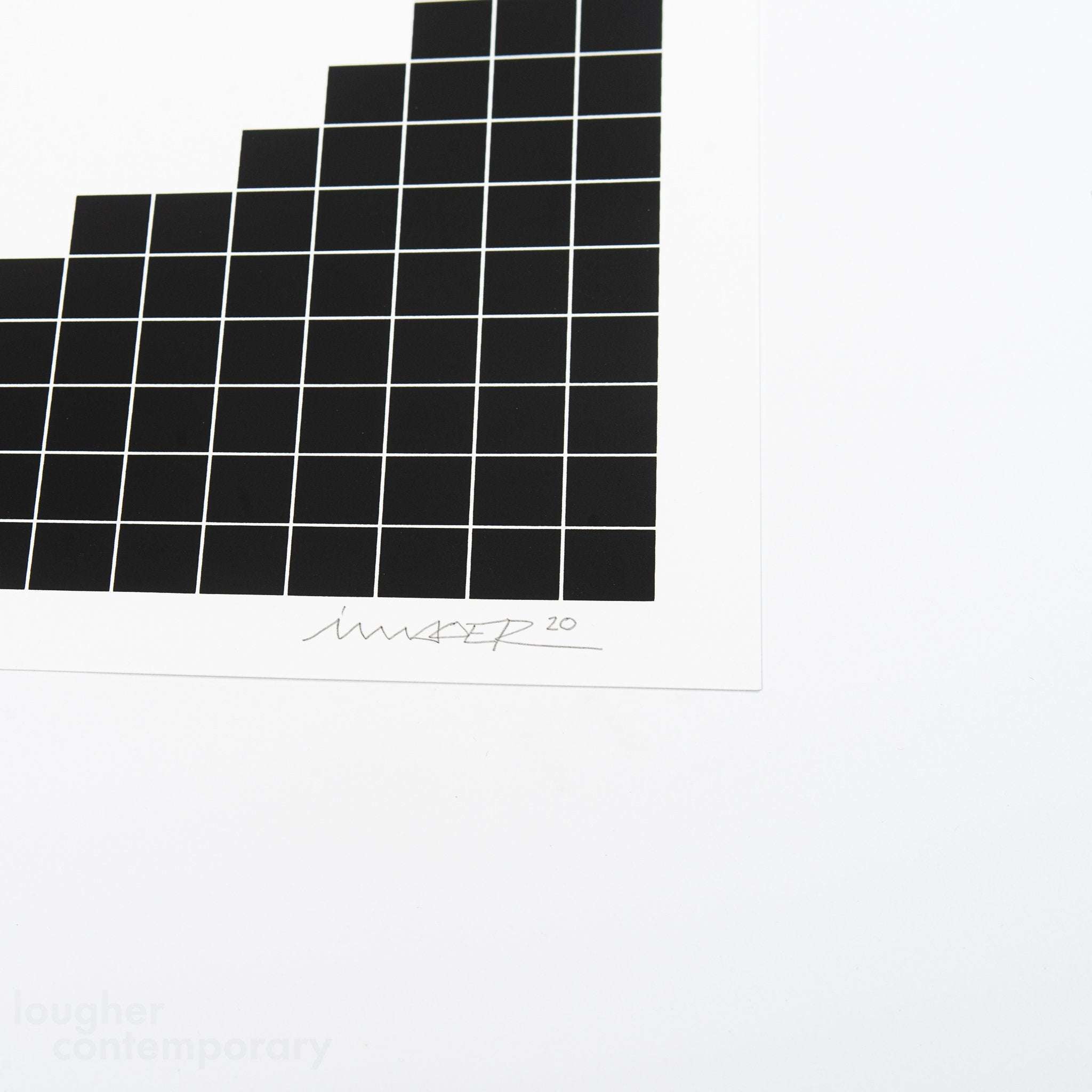 Invader, Alert (Grey), 2021 For Sale - Lougher Contemporary