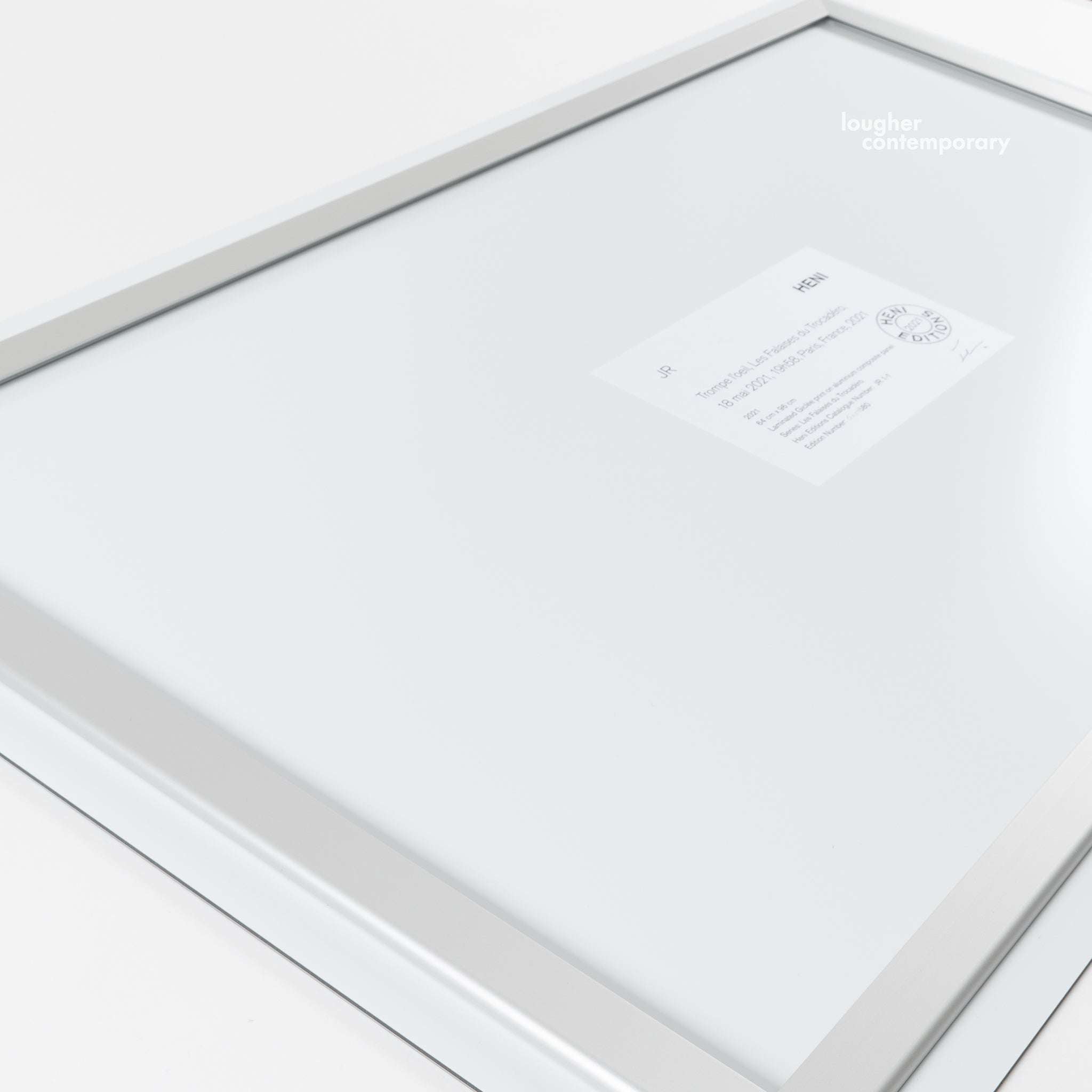 JR, Trompe l'oeil, Les Falaises du Trocadéro, 18 mai 2021, 19h58, Paris, France, 2021, 2021 For Sale - Lougher Contemporary