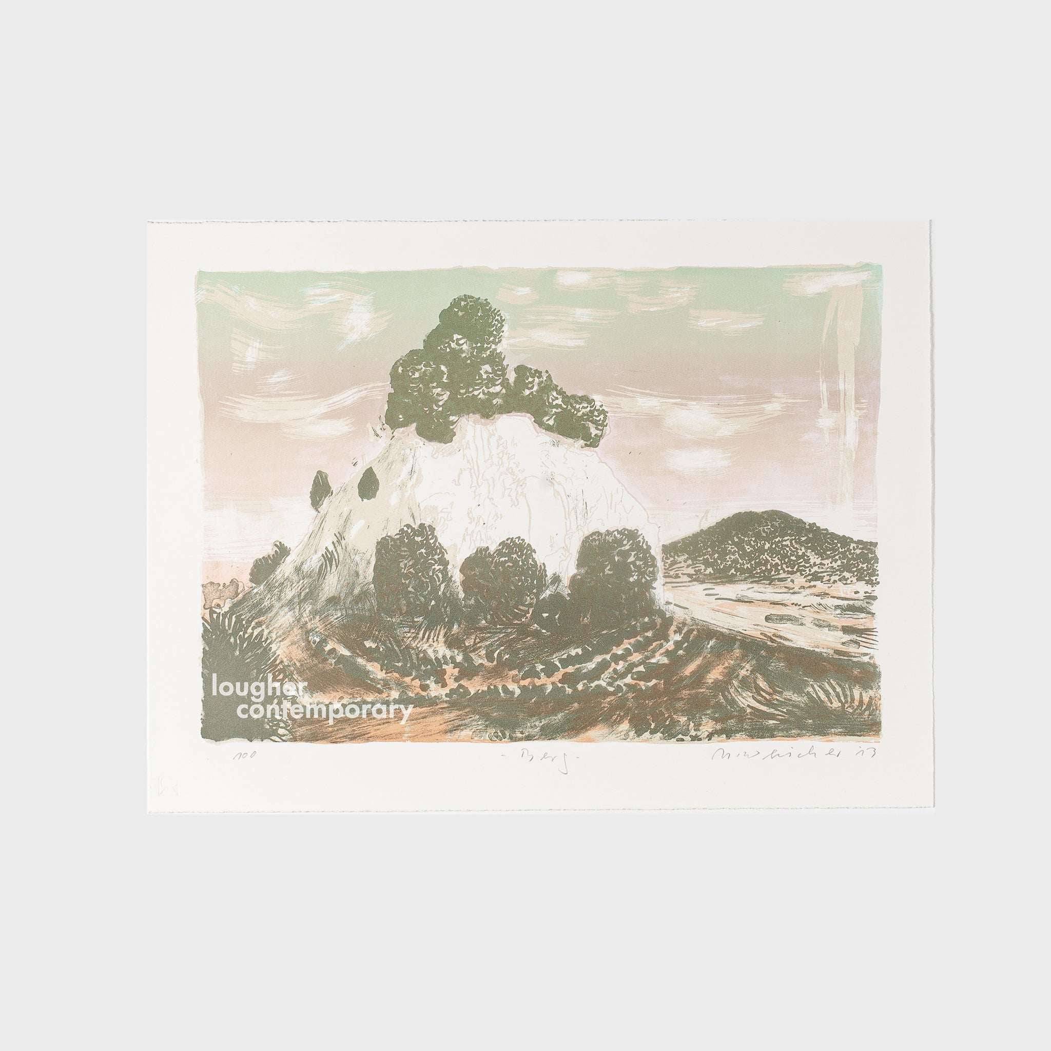 Matthias Weischer, Berg, 2013 For Sale - Lougher Contemporary