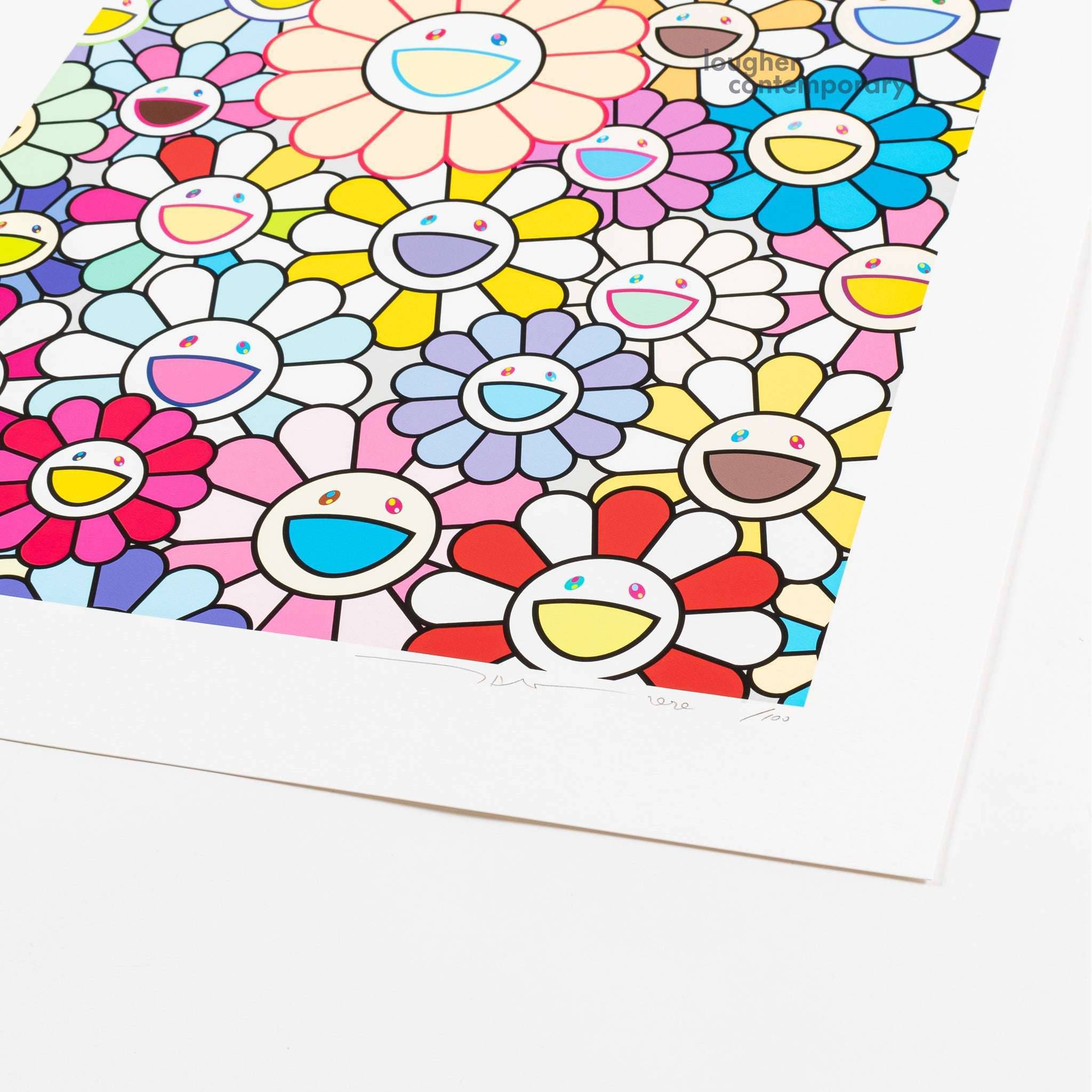 Takashi Murakami, Field of Flowers, 2020 For Sale - Lougher Contemporary