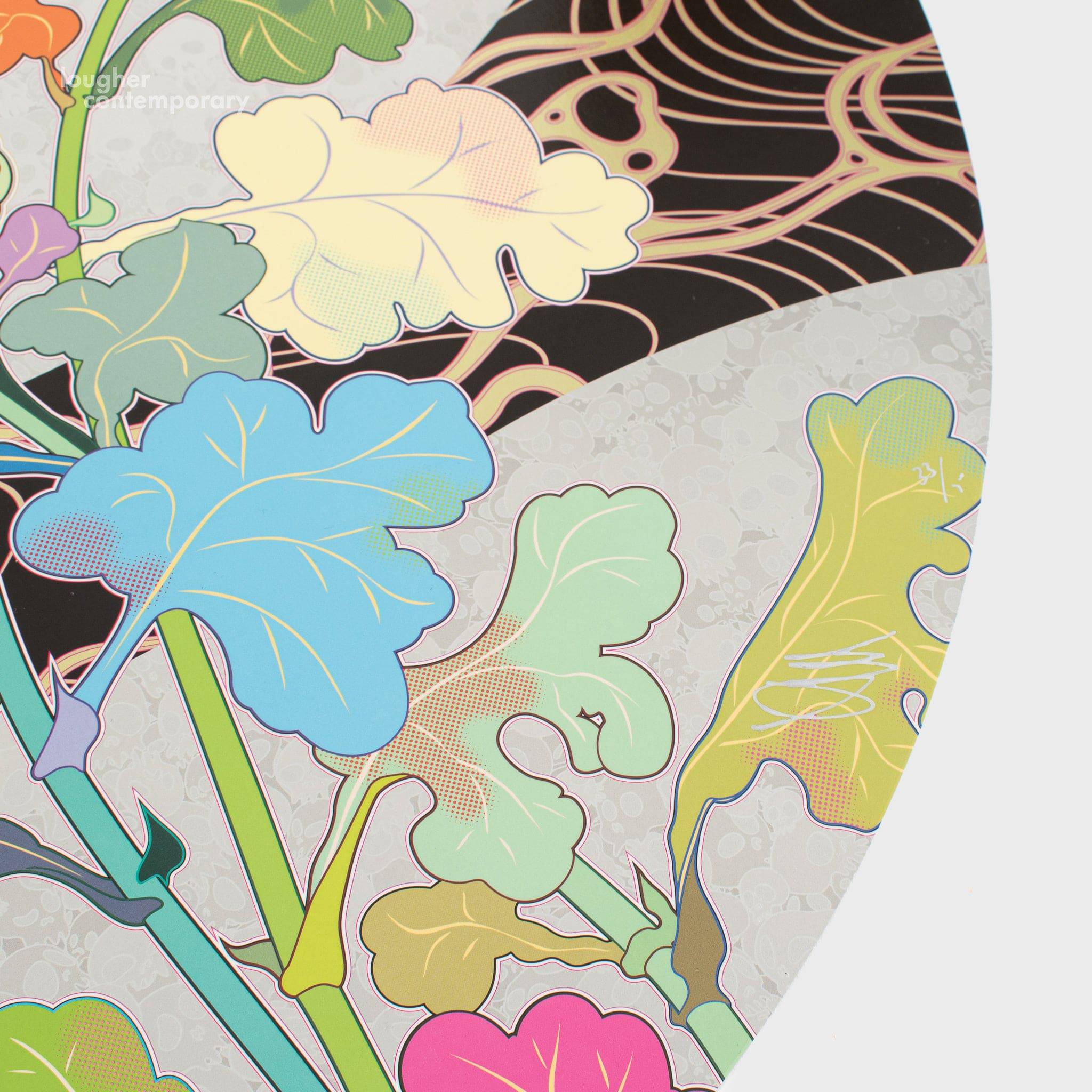 Takashi Murakami, Kōrin: The Land Beyond Death, Bathed in Light, 2022 For Sale - Lougher Contemporary