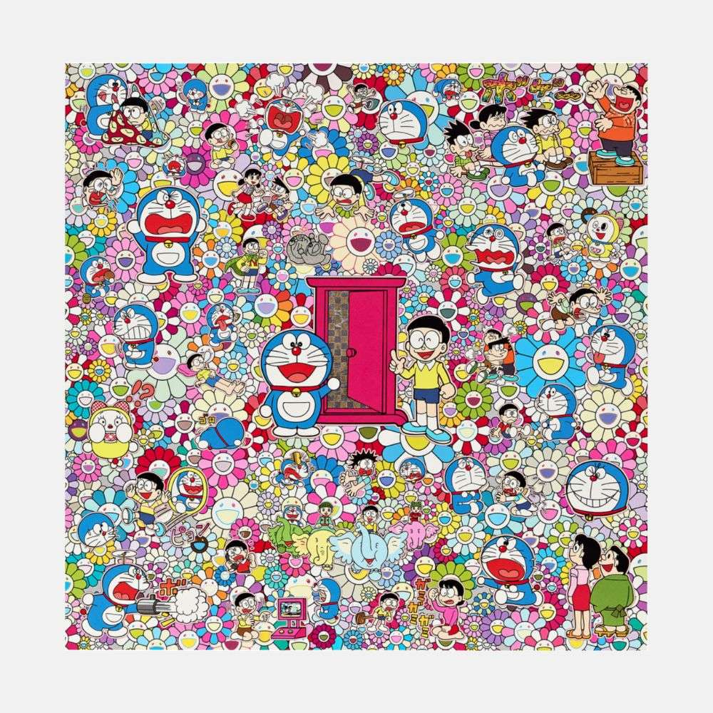 Takashi Murakami, Many Things Await Beyond Anywhere Door (Dokodemo Door), 2019 For Sale - Lougher Contemporary