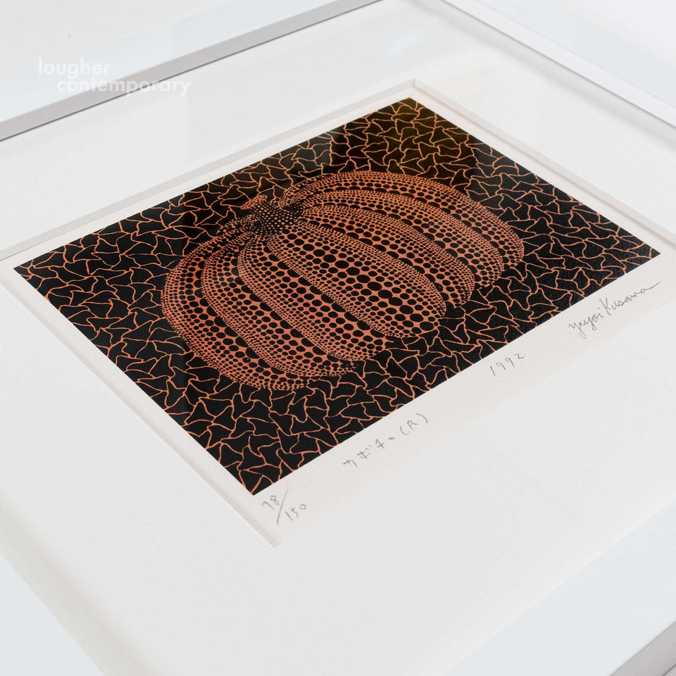 Yayoi Kusama, Pumpkin (R), 1992 For Sale - Lougher Contemporary