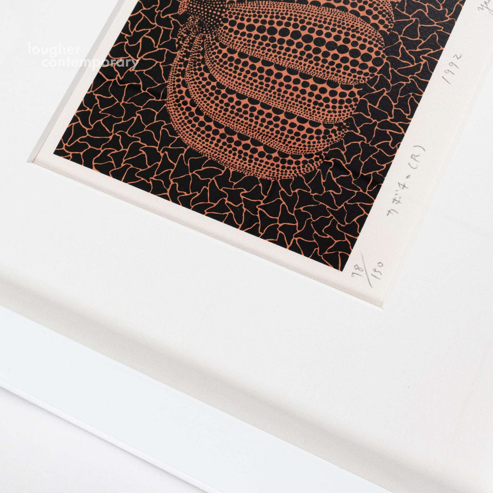 Yayoi Kusama, Pumpkin (R), 1992 For Sale - Lougher Contemporary