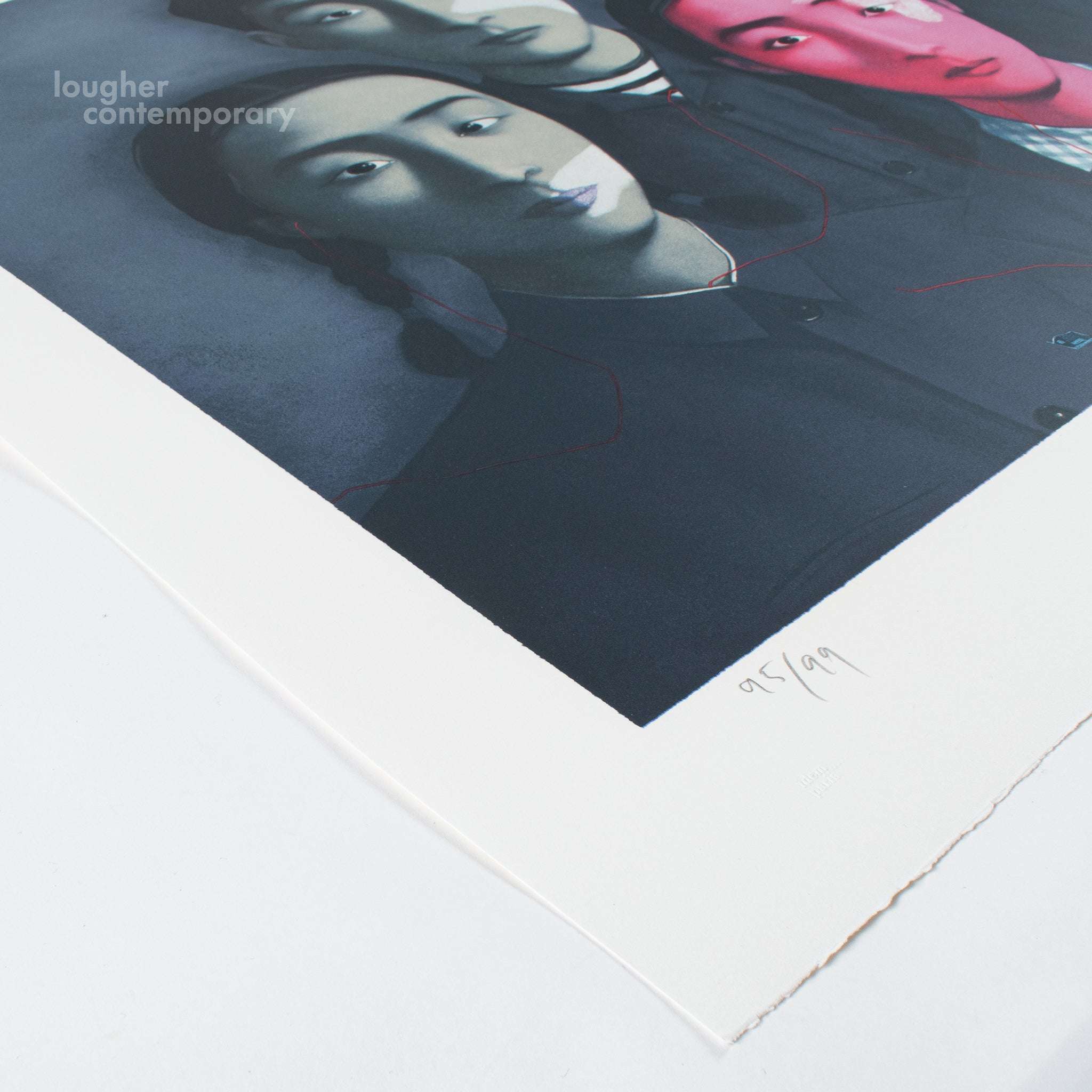 Zhang Xiaogang, The Big Family (from Bloodline portfolio), 2006 For Sale - Lougher Contemporary