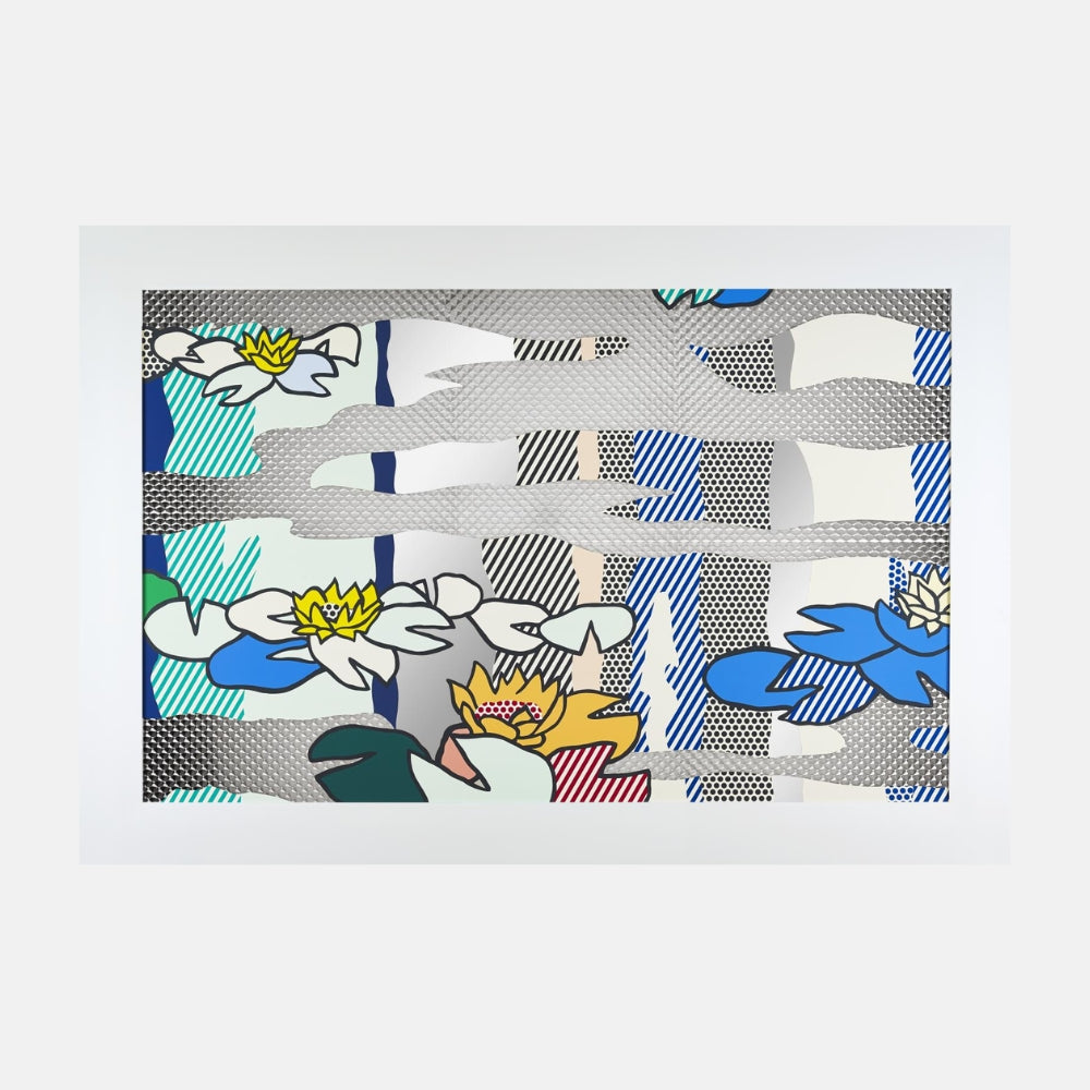 Roy Lichtenstein Water Lily Pond with Reflections 1992