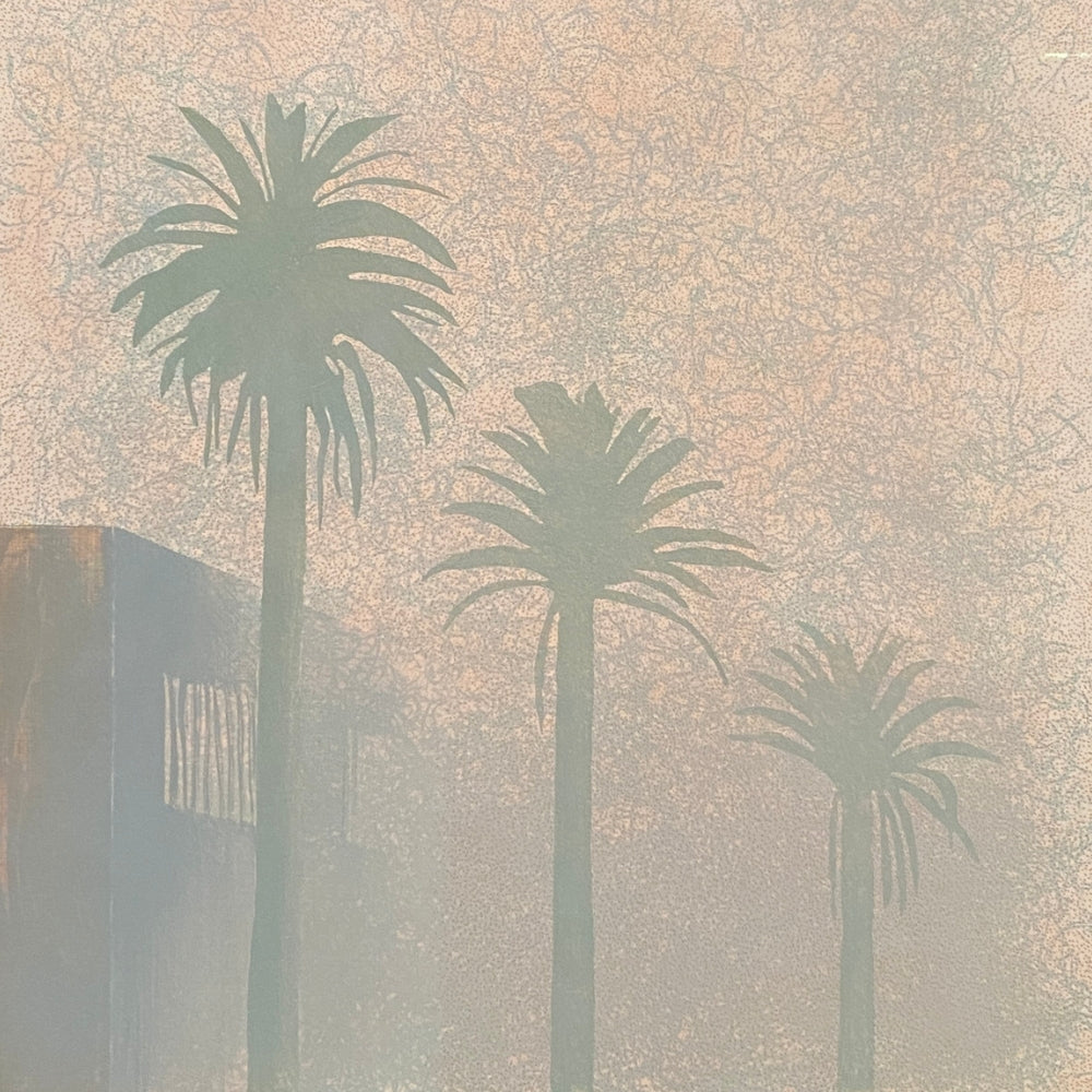 David Hockney contemporary landscape artwork from Cycles of Renewal exhibition