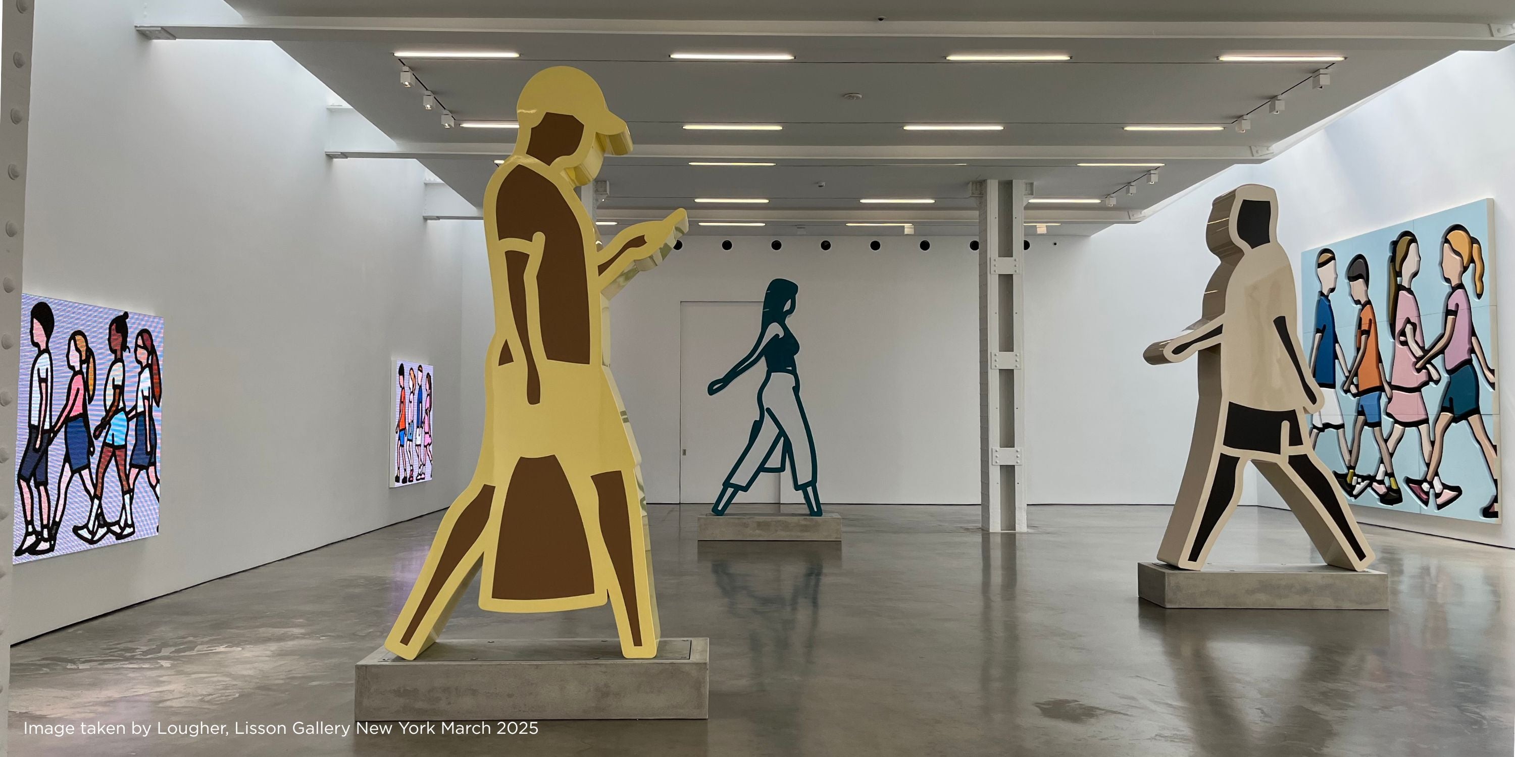 Julian Opie: A Contemporary Portrait of Motion and Modern Life at Liss