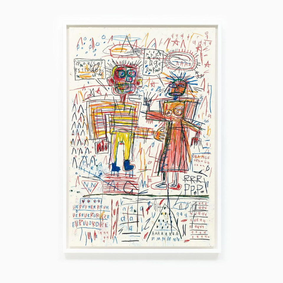 Jean-Michel Basquiat, The Figure Portfolio, 1982/2023 For Sale - Lougher Contemporary