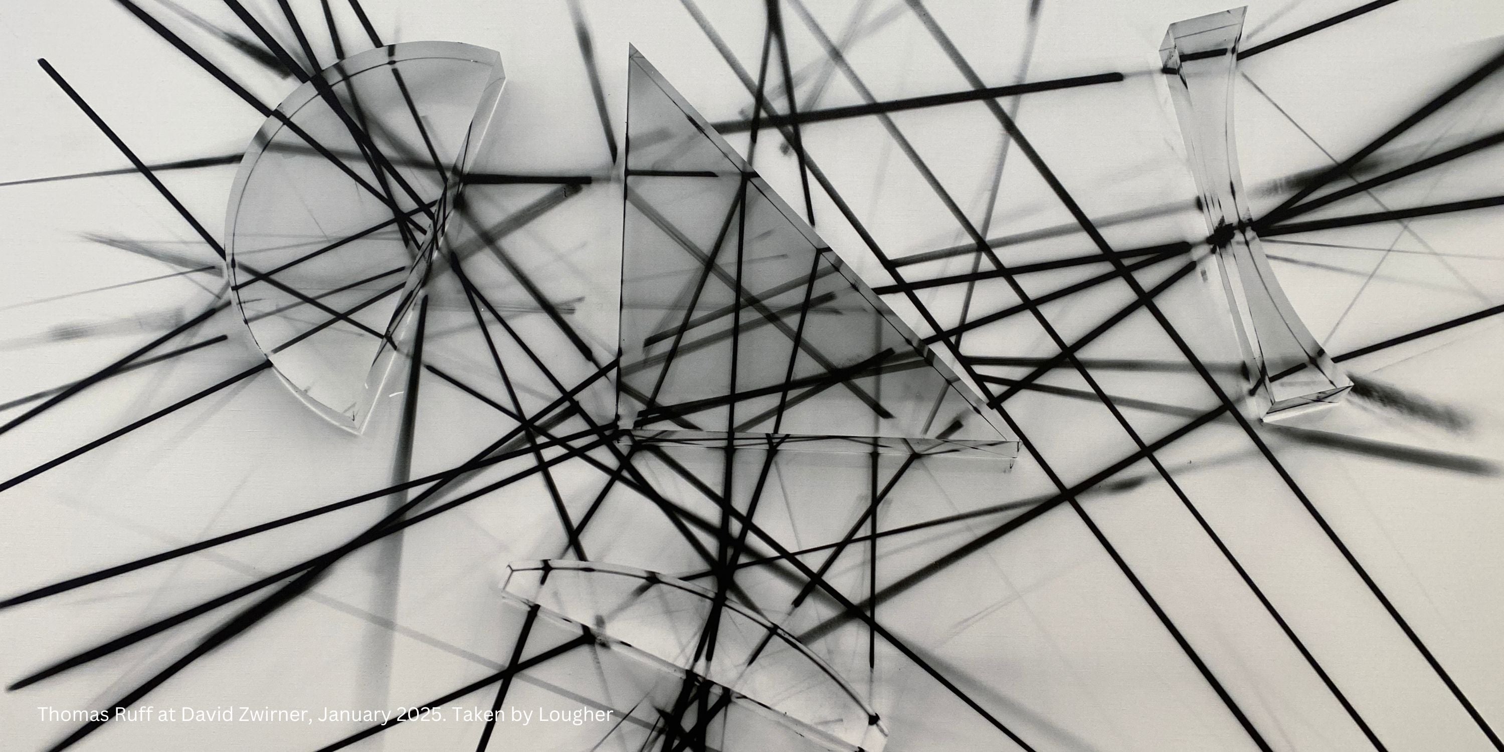 Thomas Ruff: Looking Back at Expériences Lumineuses at David Zwirner L