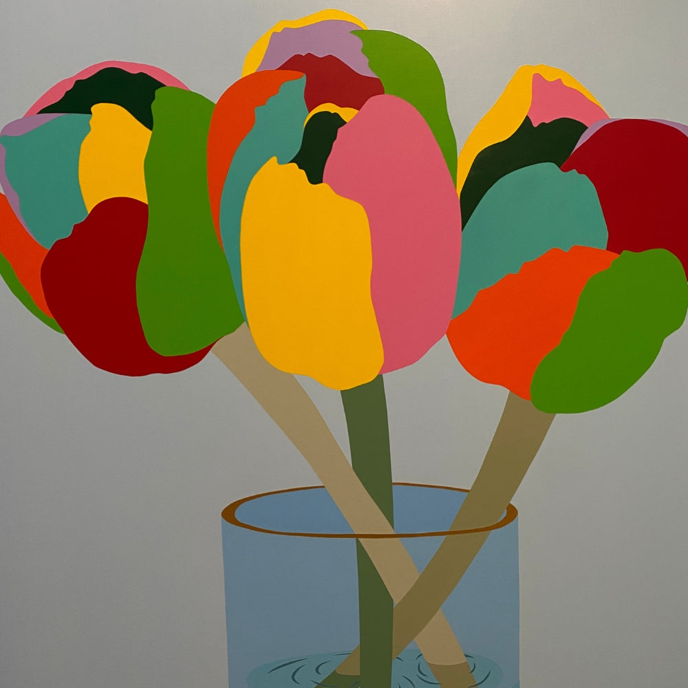 Pedro Paricio painting blending art history and modern abstraction Halcyon Gallery”