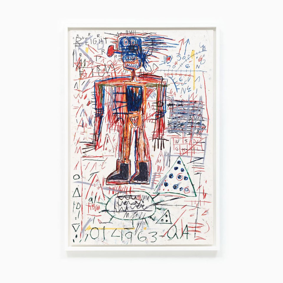 Jean-Michel Basquiat, The Figure Portfolio, 1982/2023 For Sale - Lougher Contemporary