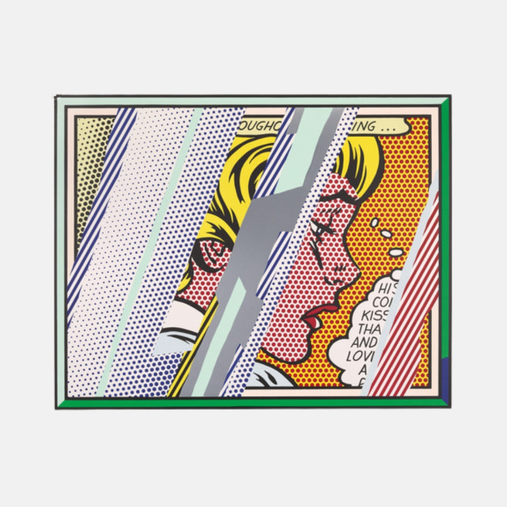 Roy Lichtenstein Reflections on Girl 1990 print