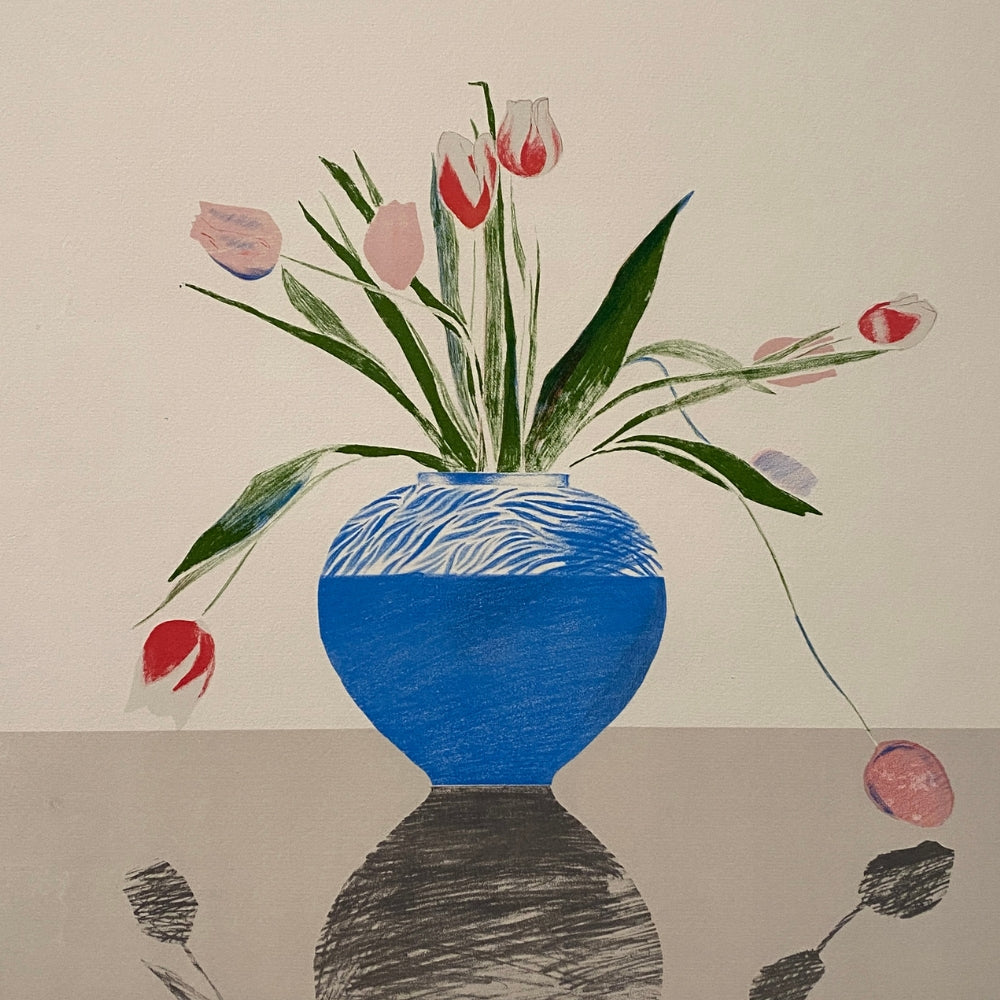 David Hockney contemporary art piece exploring colour and perspective