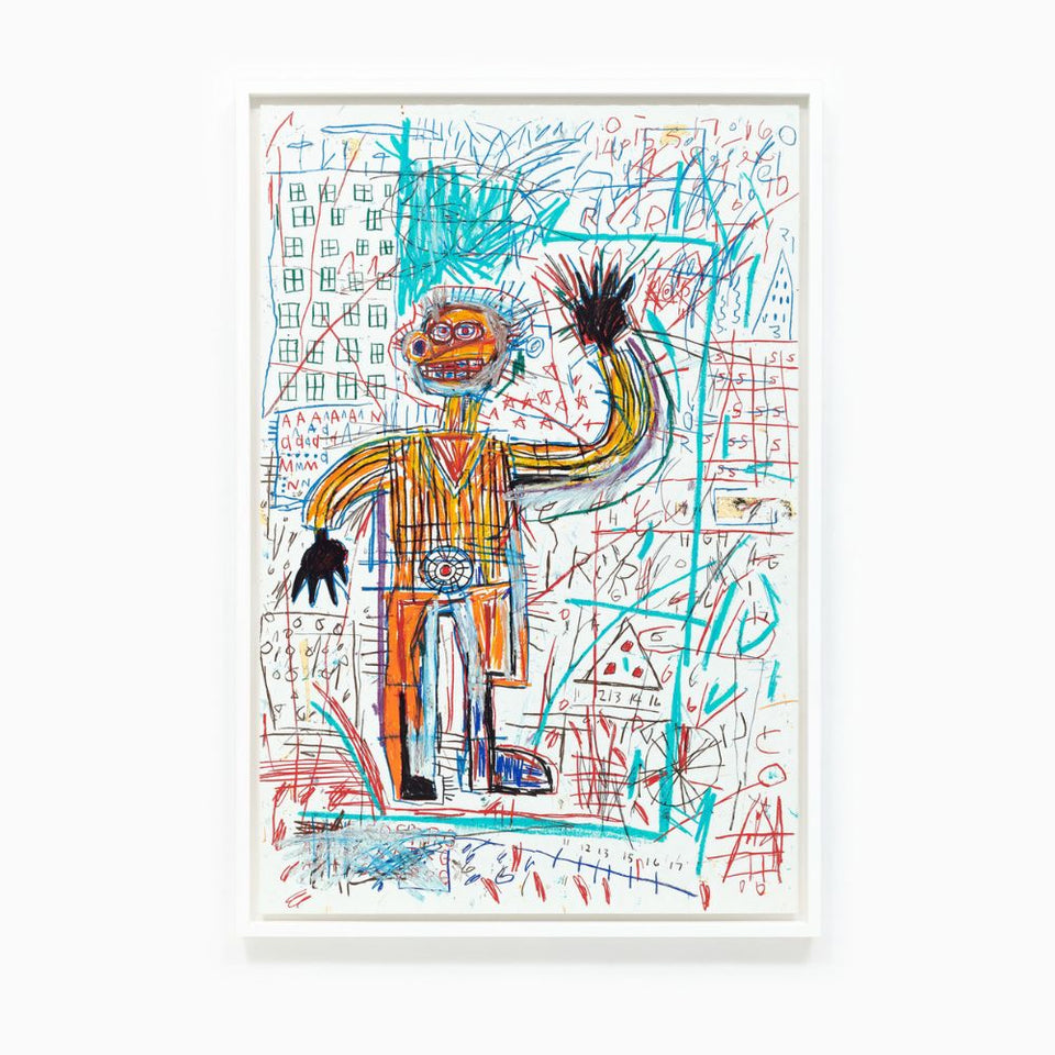 Jean-Michel Basquiat, The Figure Portfolio, 1982/2023 For Sale - Lougher Contemporary