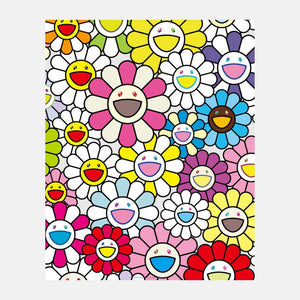 Takashi Murakami, A Little Flower Painting: Pink, Purple and Many Other Colours, 2019