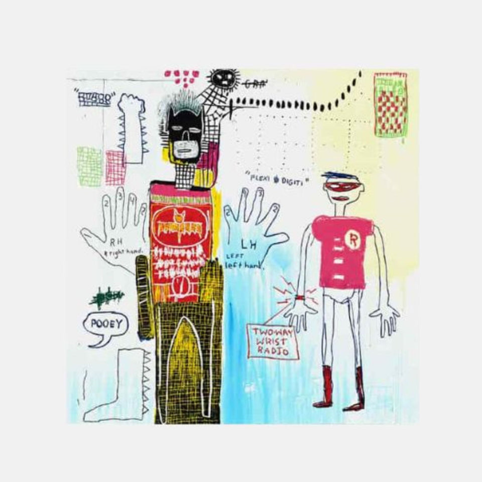 Jean-Michel Basquiat, Superhero Portfolio, 1982-87/2022 For Sale - Lougher Contemporary