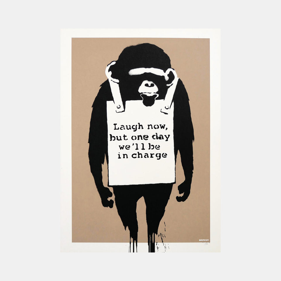 Banksy, Laugh Now (Signed), 2003 For Sale - Lougher Contemporary